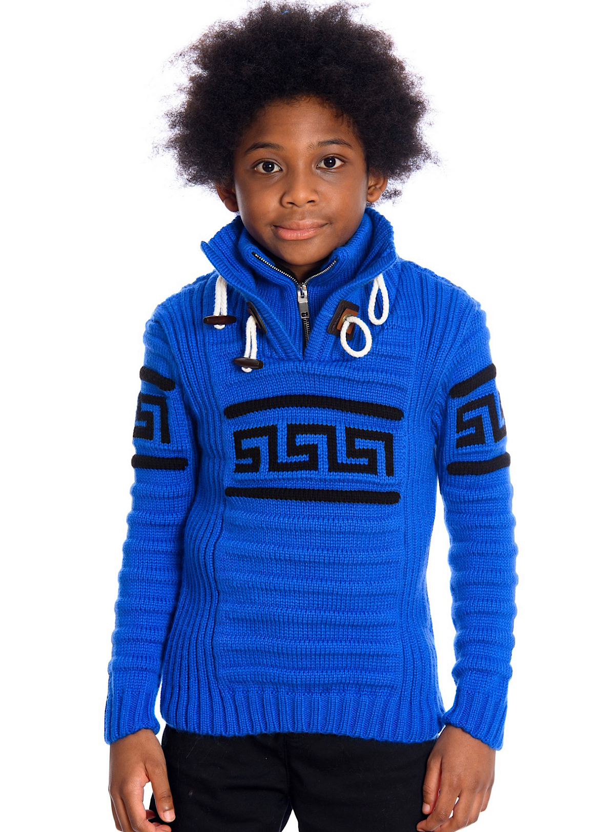 LCR Kids Sweater - Knit - Royal - K-6335 on