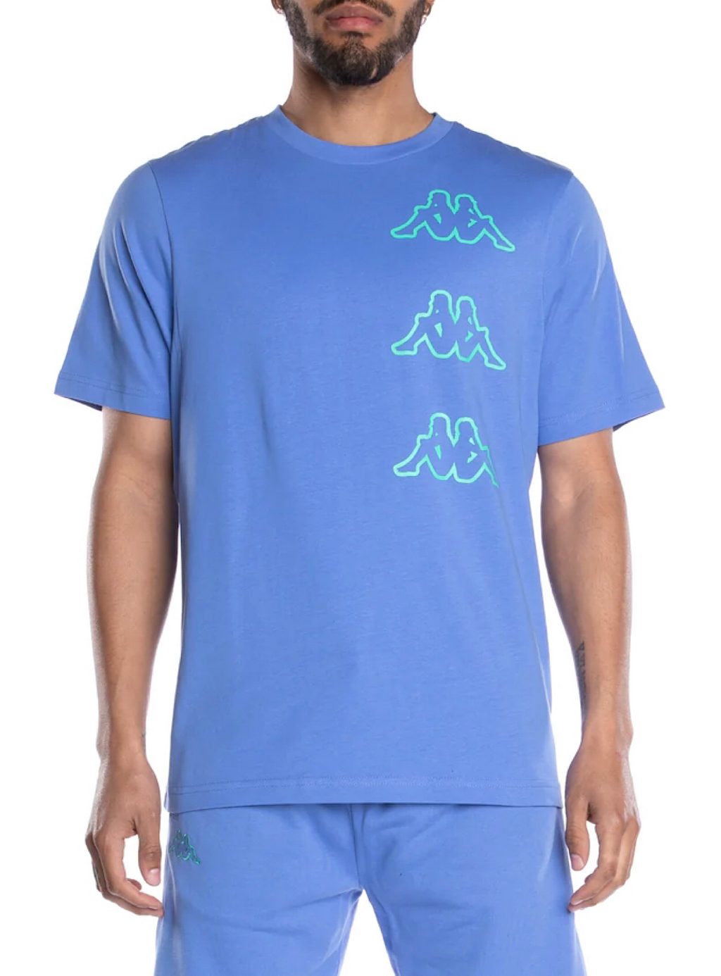 Kappa Short Set - Logo Aomix - Blue Ultramarine - 331746W