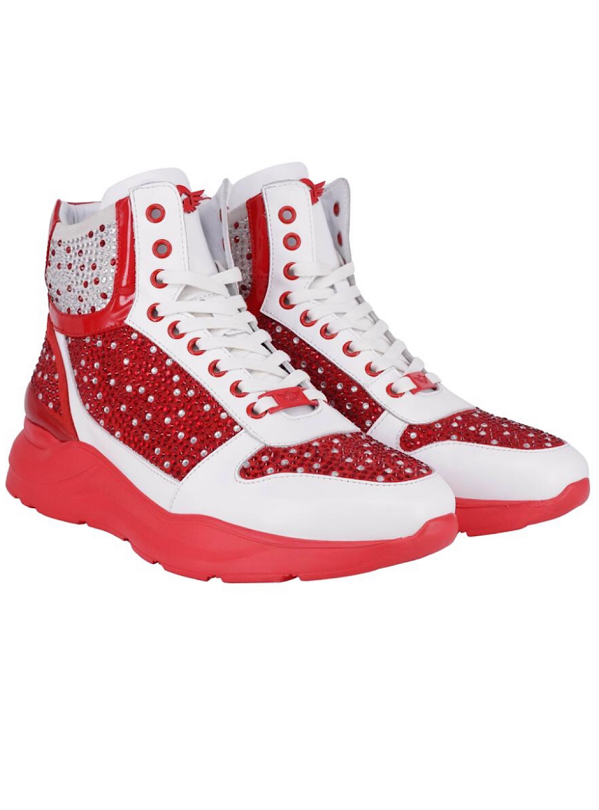 Ferrari Massari Shoes - Soldier Drip - Red