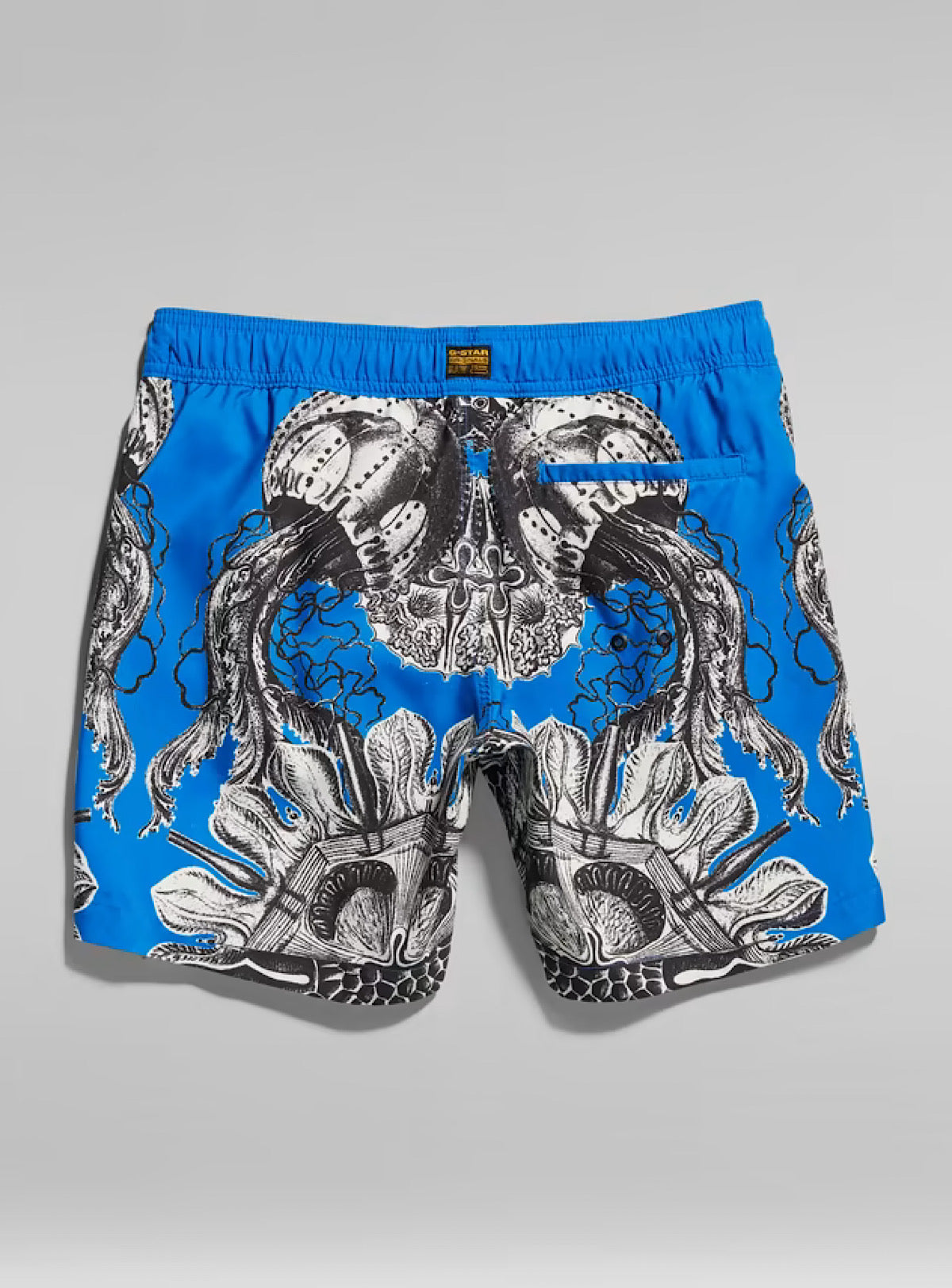 G-Star Swim Trunks - Dirik Jellyfish - Lapis Blue And Black - D22965