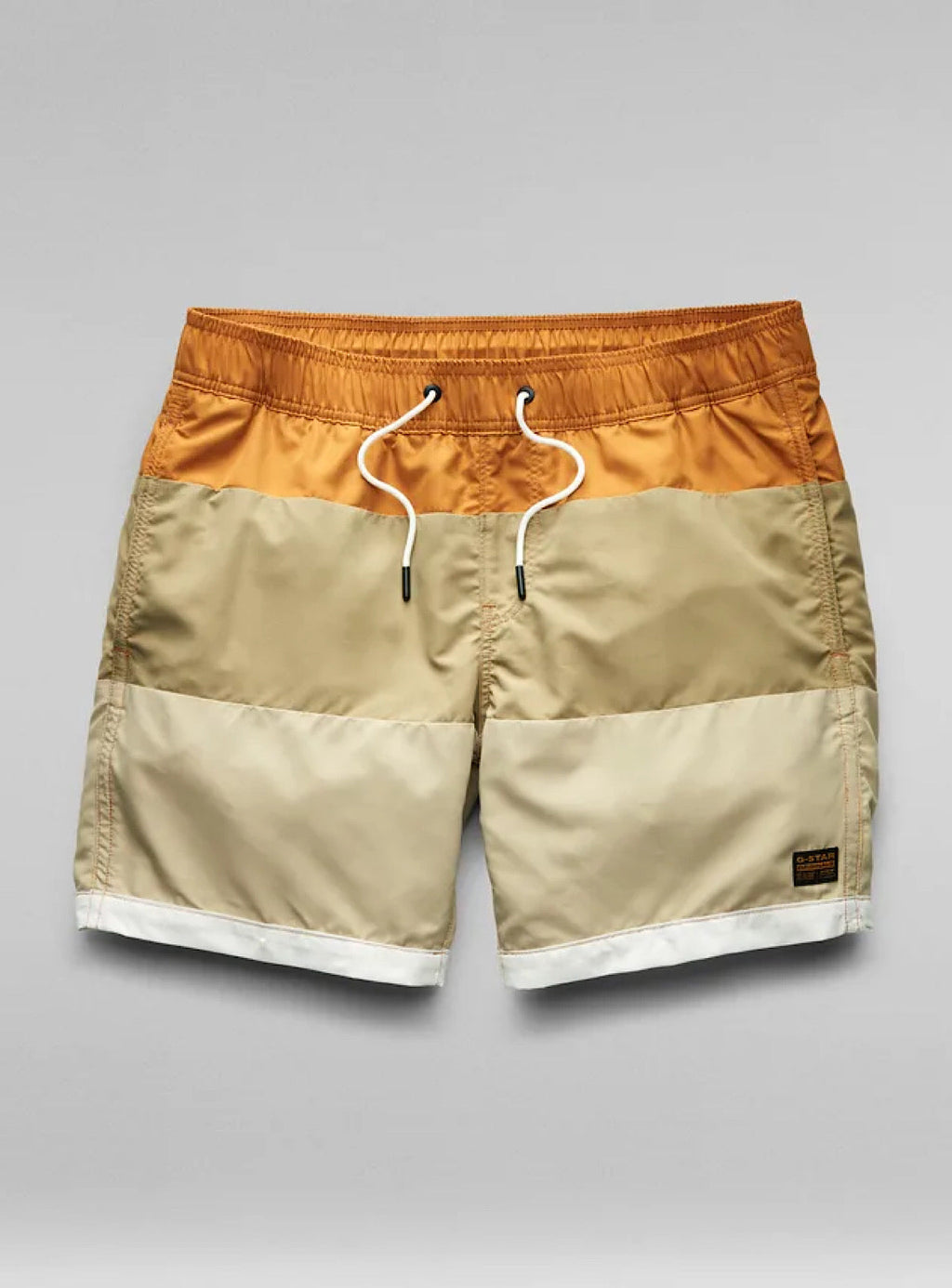 G-Star Swim Trunks - Dirik Color Block - Dk Vulcan - D21131