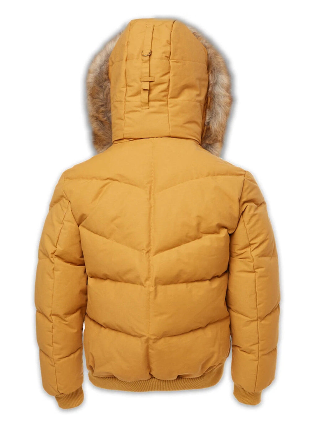 Jordan Craig Jacket - Canvas Fur Puffer - Desert - 91541