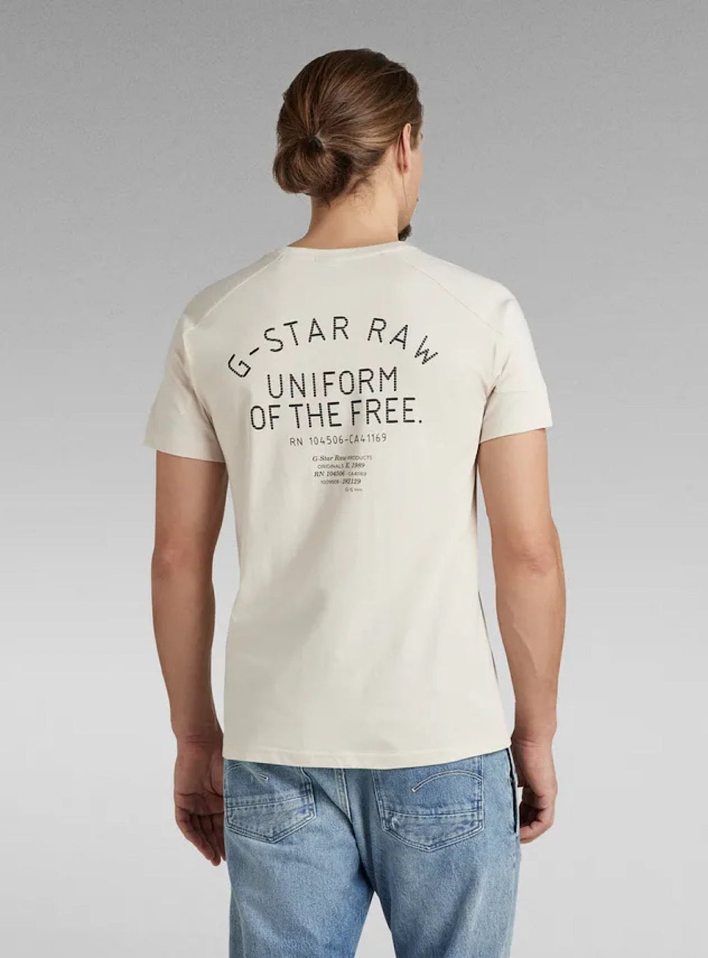 G-Star T-Shirt - Korpaz Logos - Dk Talc - D21376