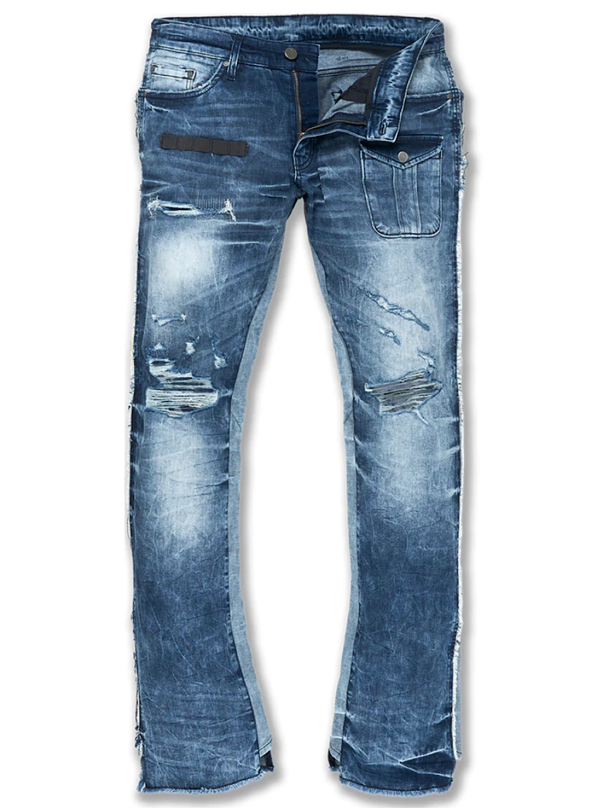 Jordan Craig Stacked Jeans - Sean - Tonal Blue - JSF91560