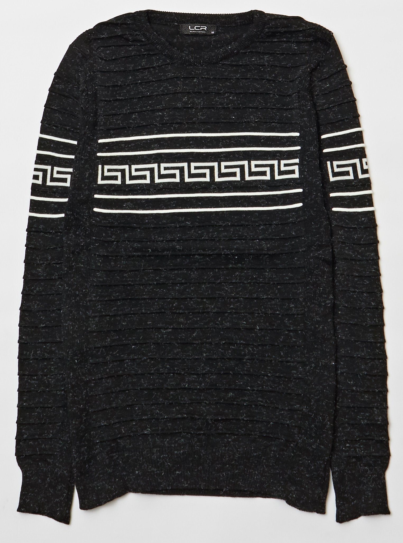 LCR - Crewneck Sweater - Black Melange - 1953