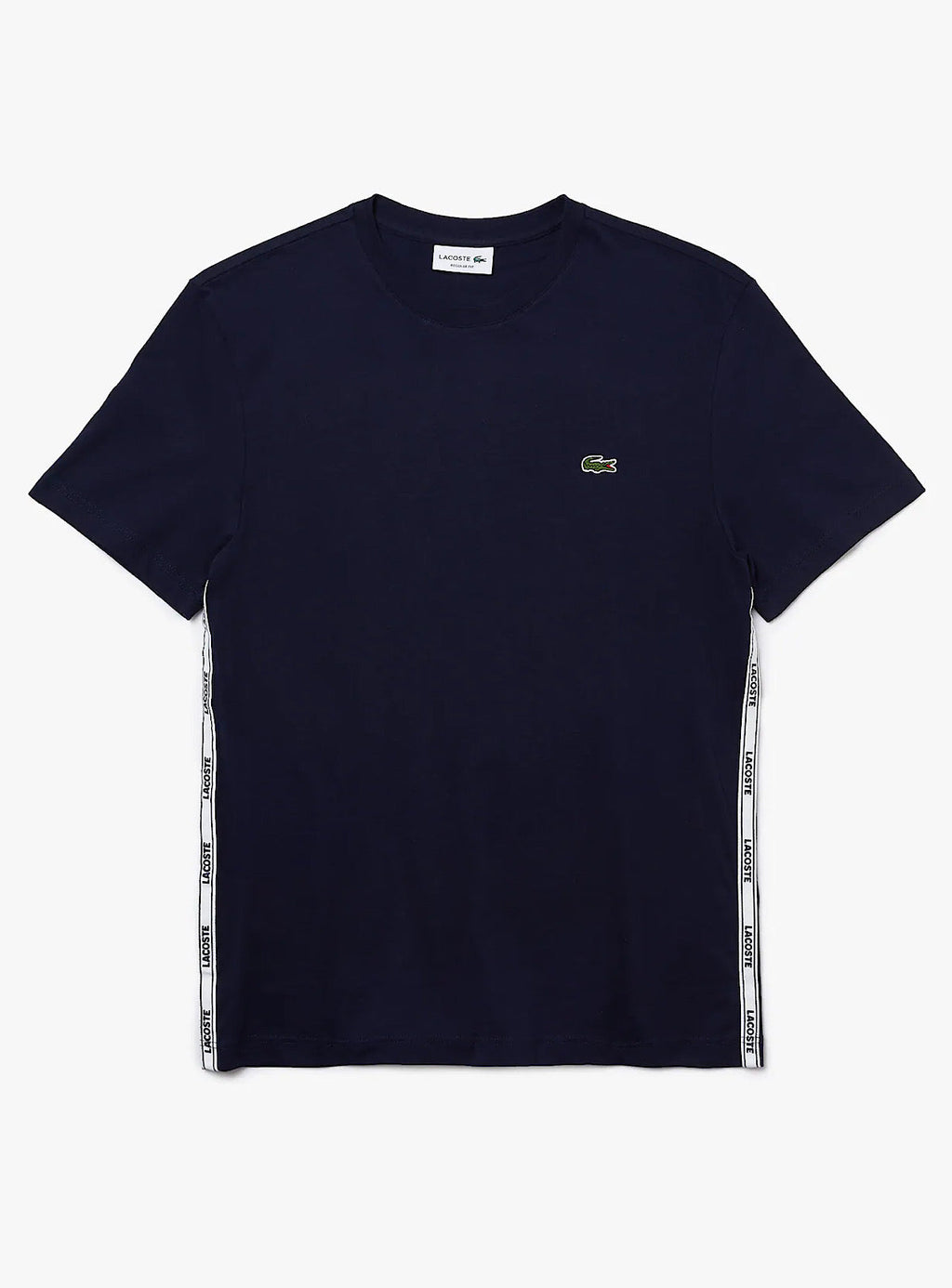 Lacoste T-Shirt - Side Print - Navy - TH1207