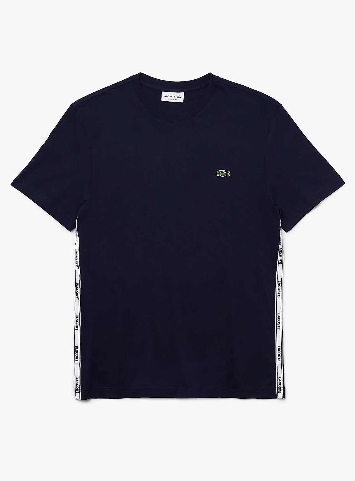 Lacoste T-Shirt - Side Print - Navy - TH1207