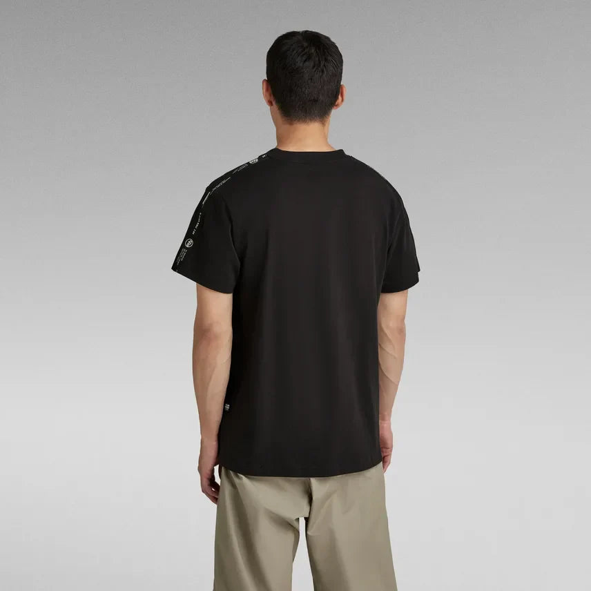 G-Star T-Shirt - Tape Loose - Dark Black - D21550