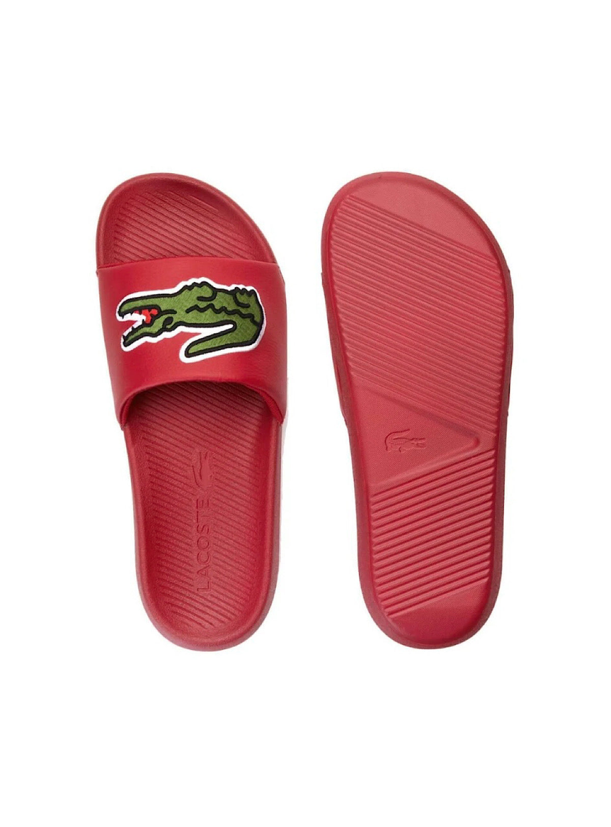 Lacoste Slides - Croco - Red - 7-38CMA0073T2Q