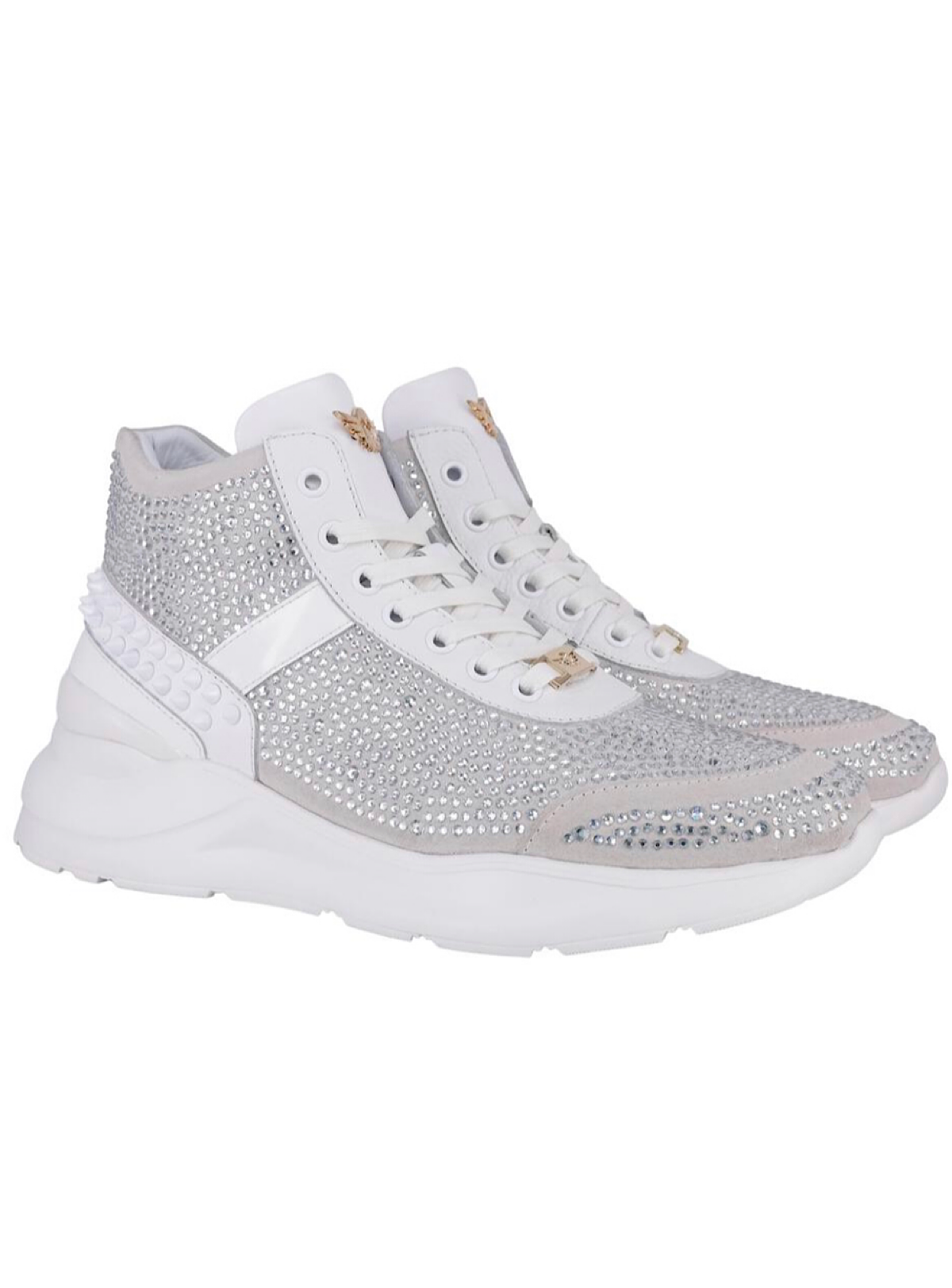 Ferrari Massari Shoes - Dazzling Drip - White