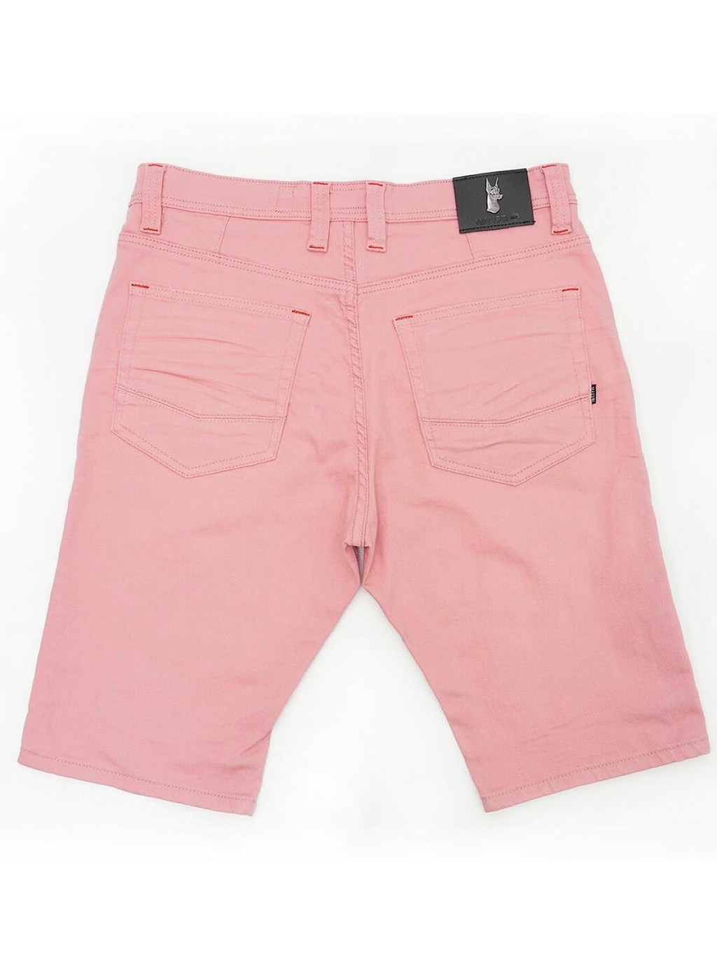 Makobi Shorts - Shredded Denim - Salmon Pink - M971