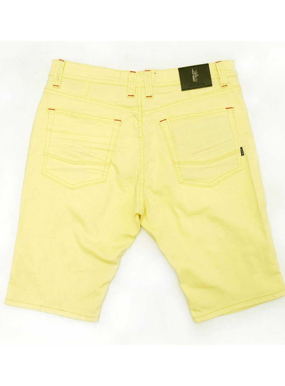 Makobi Shorts - Shredded Denim - Yellow - M971