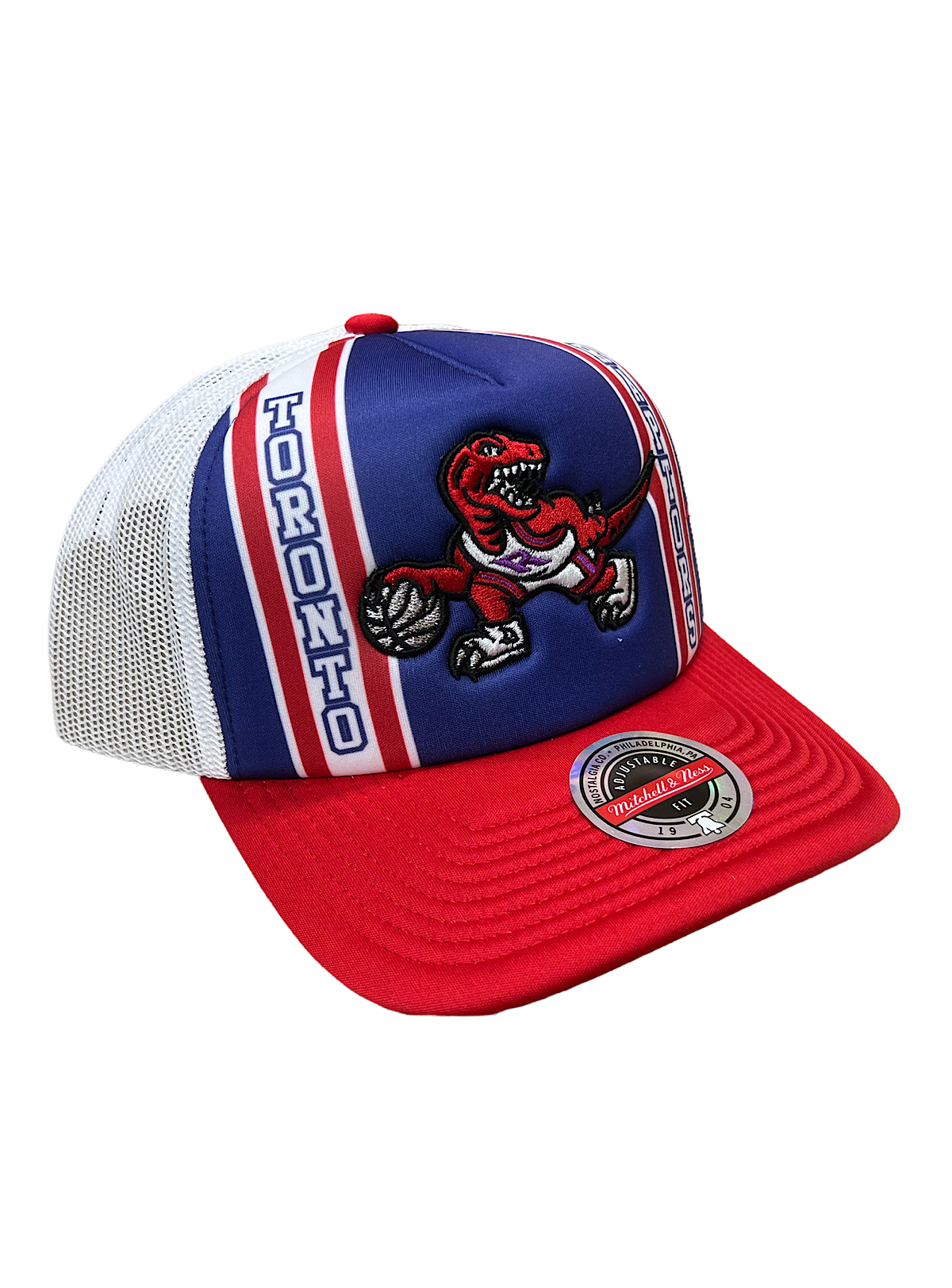Mitchell & Ness Hat - NBA Retro Trucker Snapback Raptors - Purple - SH20032