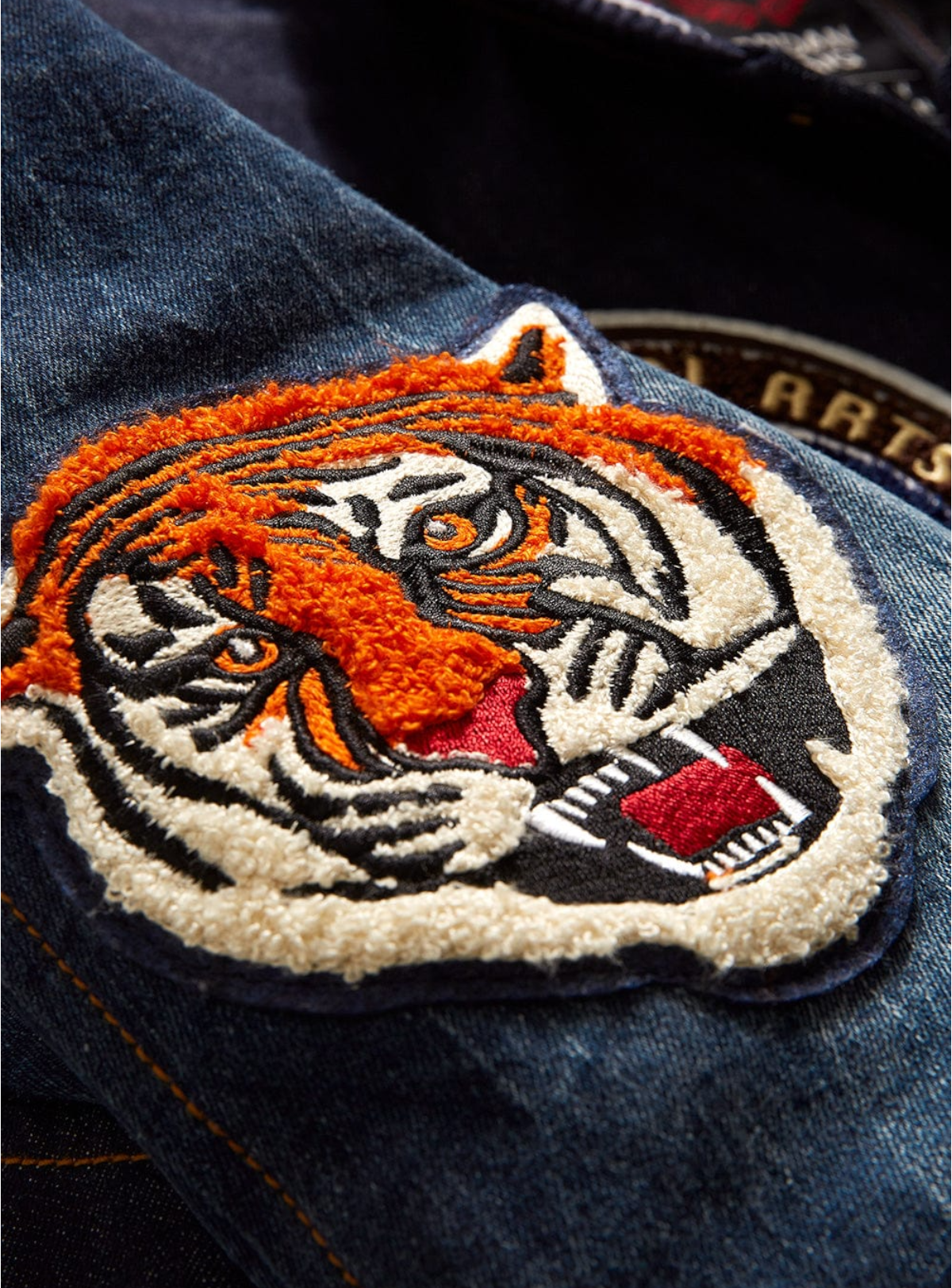 Jordan Craig Jacket - Crouching Tiger Varsity - Dark Blue - 91628