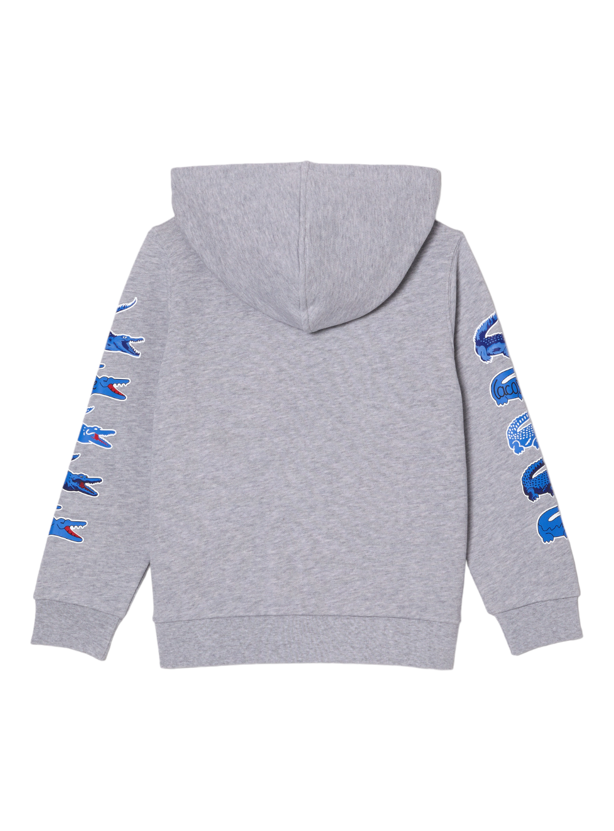 Lacoste Hoodie - Kids' Contrast Crocodile - Grey - SJ1241