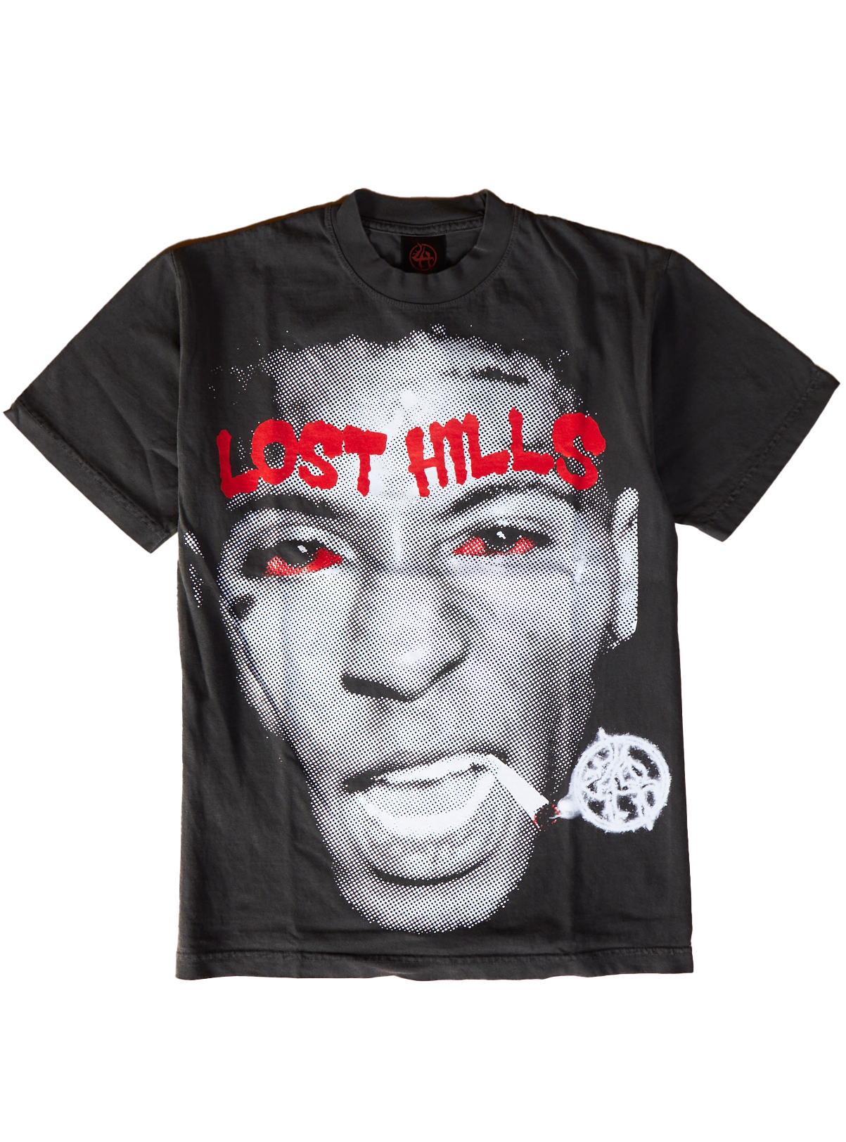 Lost Hills T-Shirt - Young Boy - Black Wash  - LHNBA002TEEWASH