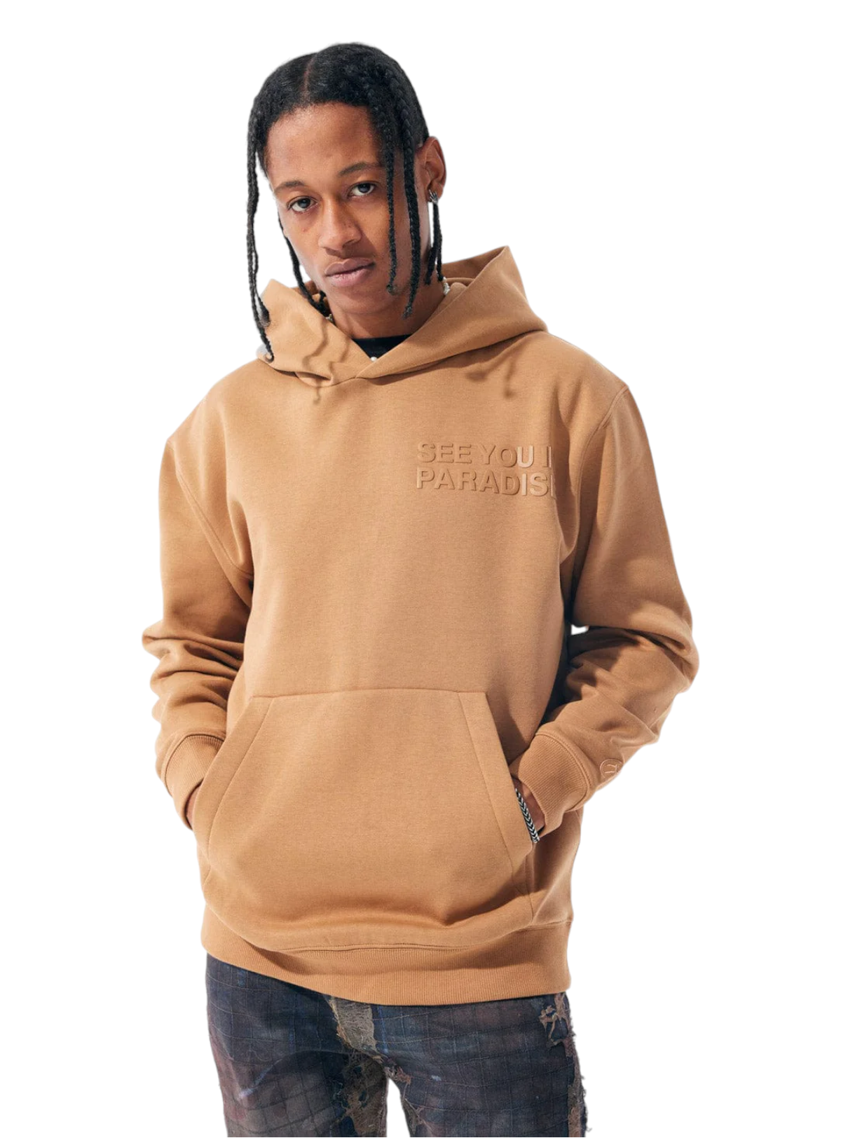 Jordan Craig Hoodie - See You In Paradise - Mocha - 8550H