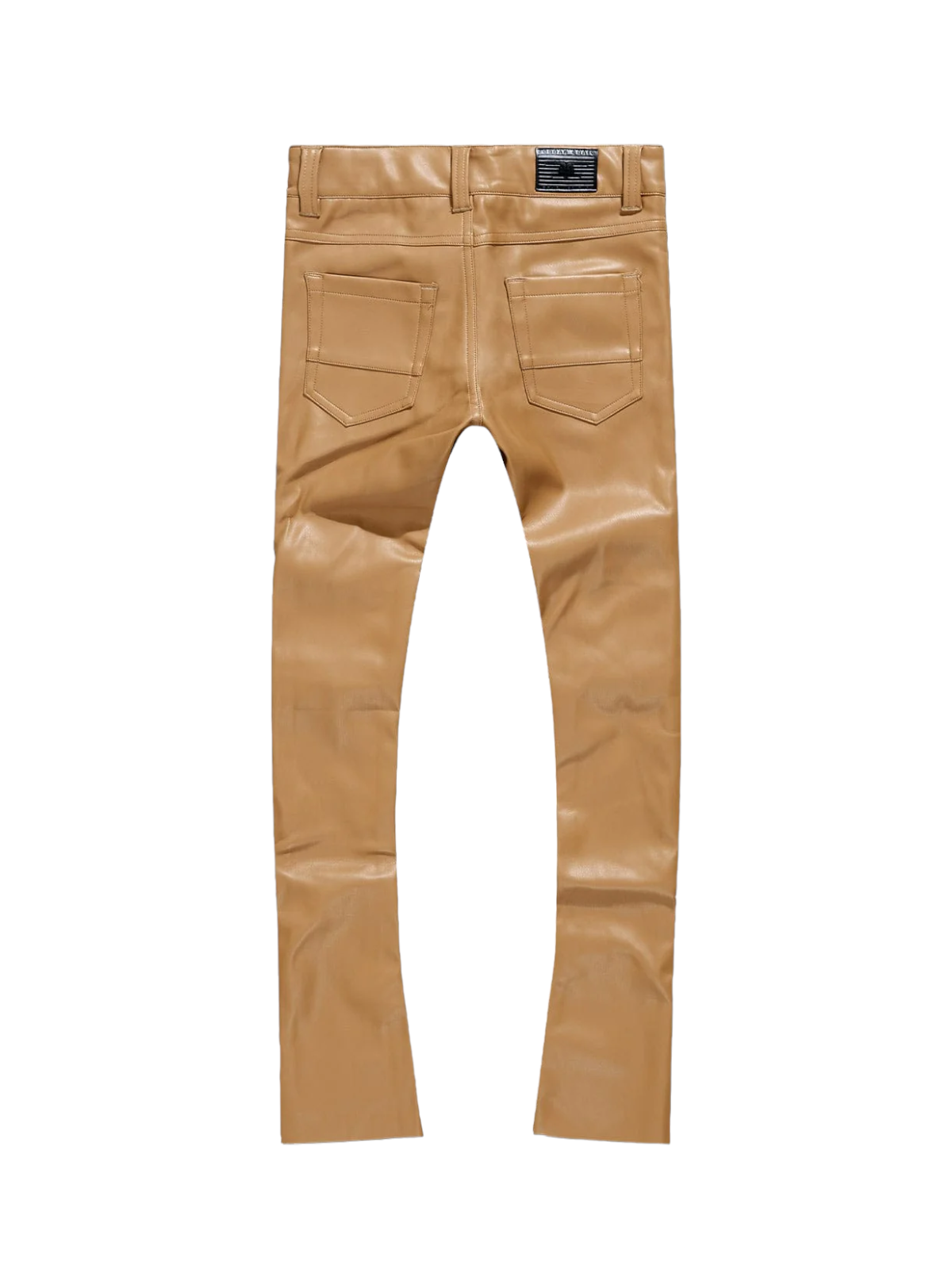 Jordan Craig Kids Pants - Thriller PU Leather - Mocha - JRF1139K