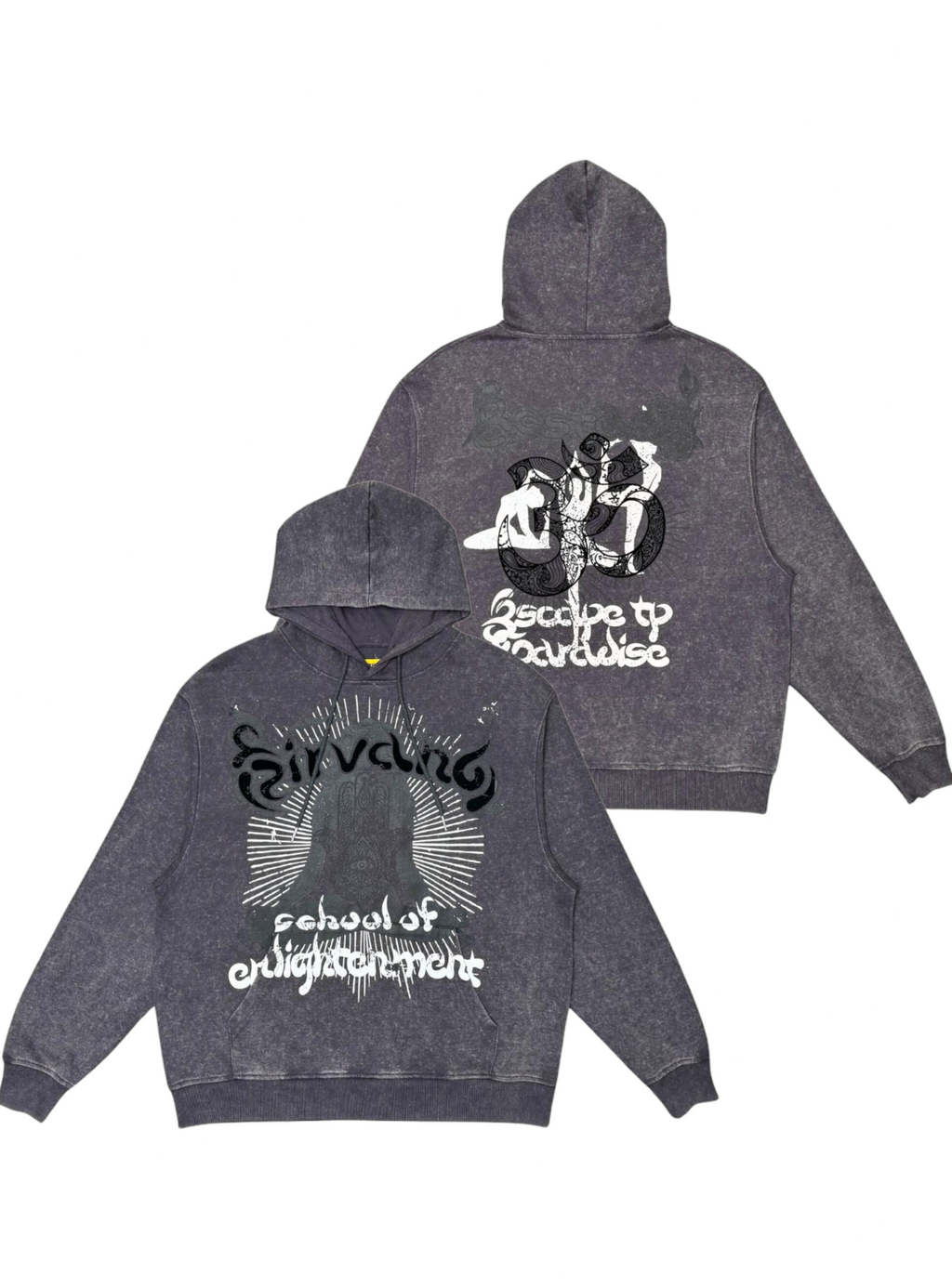 Civilized Hoodie - Nirvana - Charcoal - CV3368