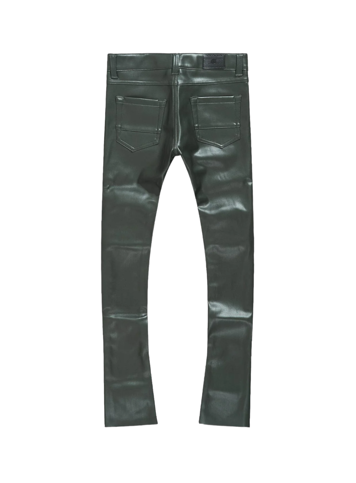 Jordan Craig Kids Pants - Thriller PU Leather - Olive - JRF1139K
