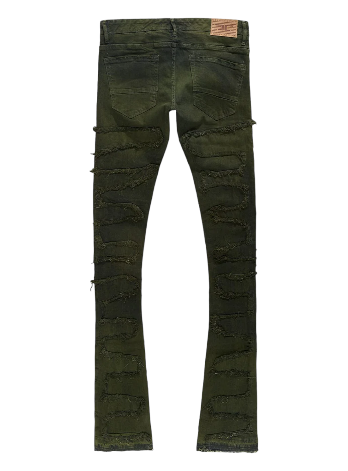 Jordan Craig Jeans - Martin Stacked Oasis - Olive - JTF1131