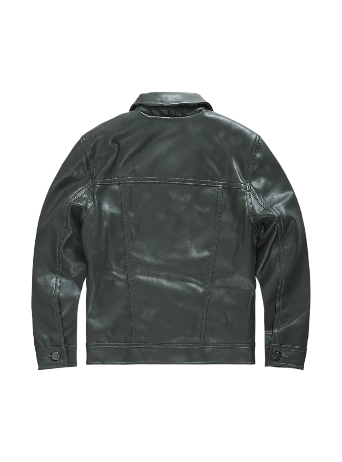 Jordan Craig Kids Leather Jacket - Thriller PU - Olive - JJ1121K