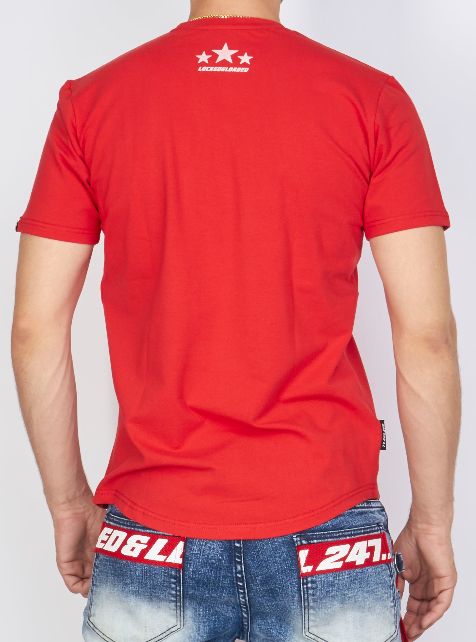 LNL T-Shirt - L&L - Red And White