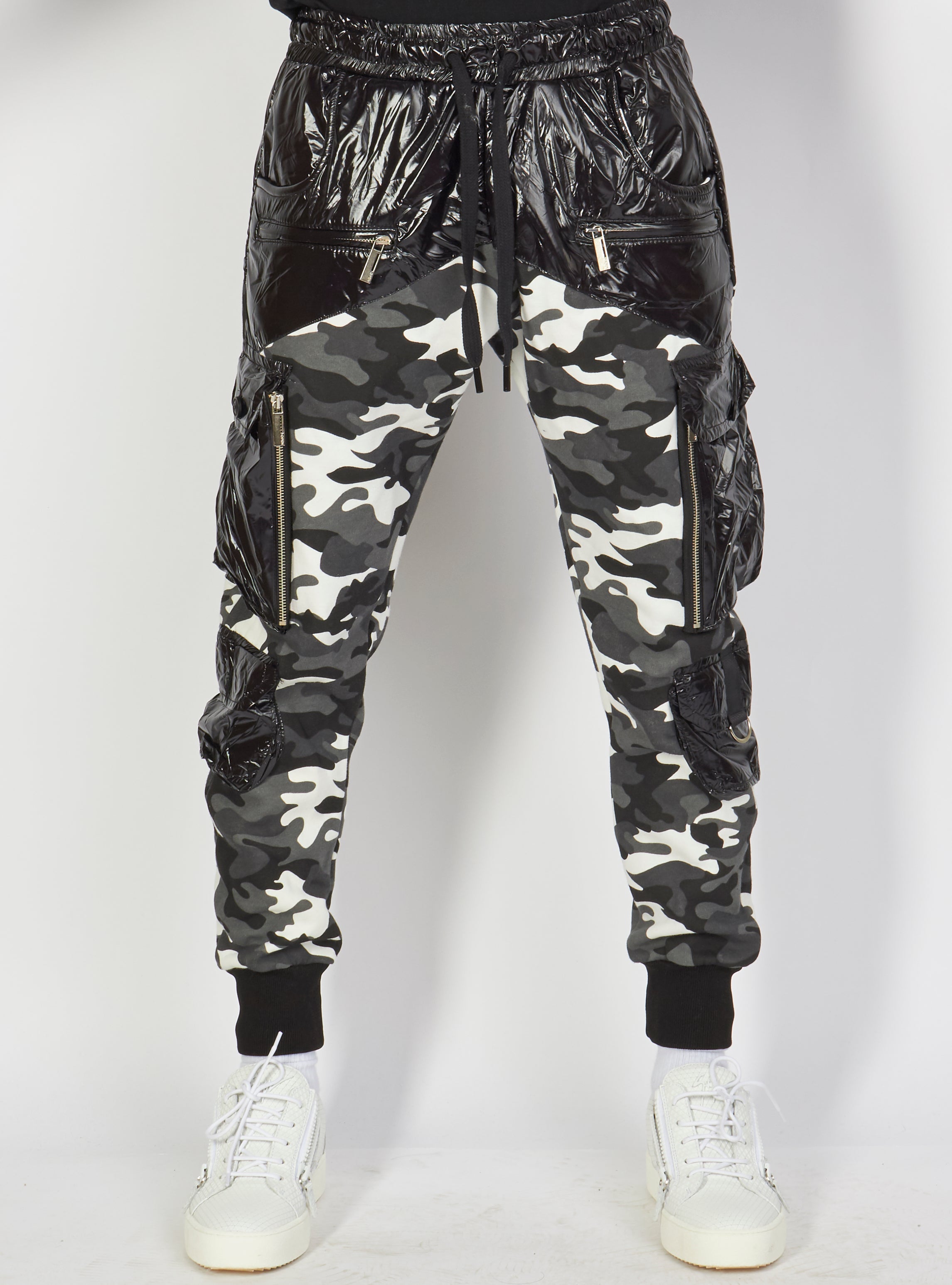 Buyer's Choice Cargo - Camo Shiny - Grey And Black - 9410