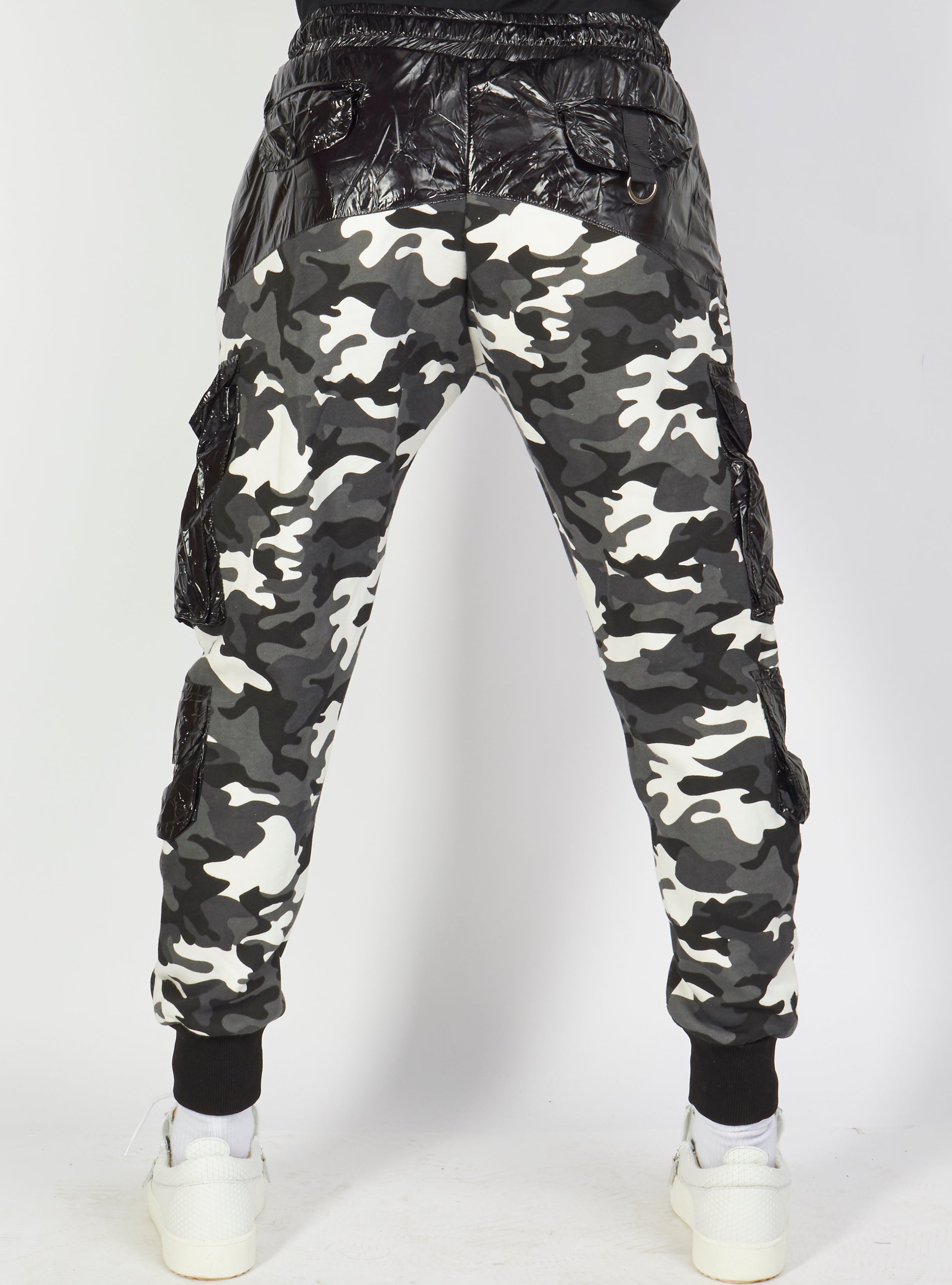 Buyer's Choice Cargo - Camo Shiny - Grey And Black - 9410