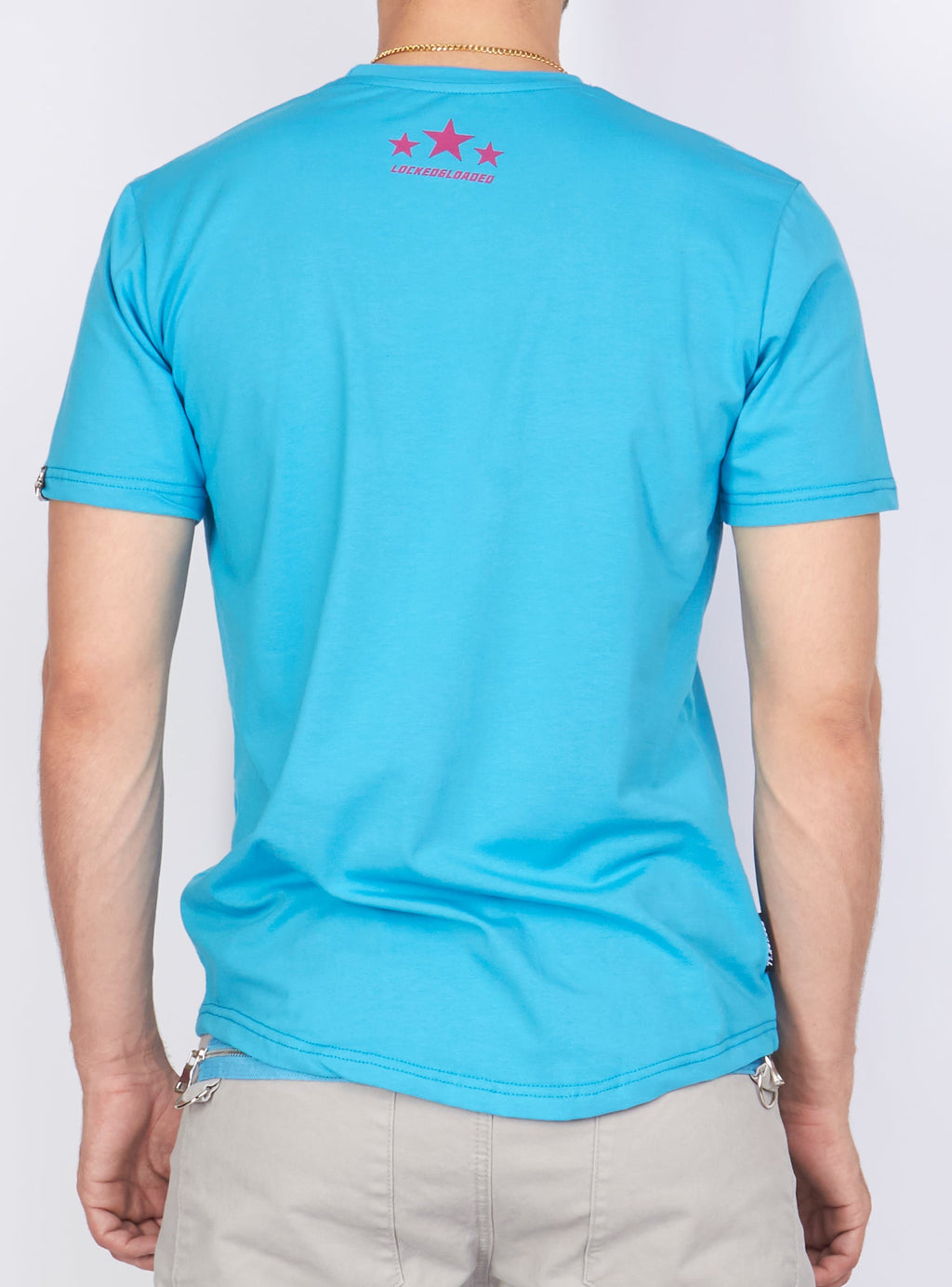 LNL T-Shirt - L&L - Blue And Pink