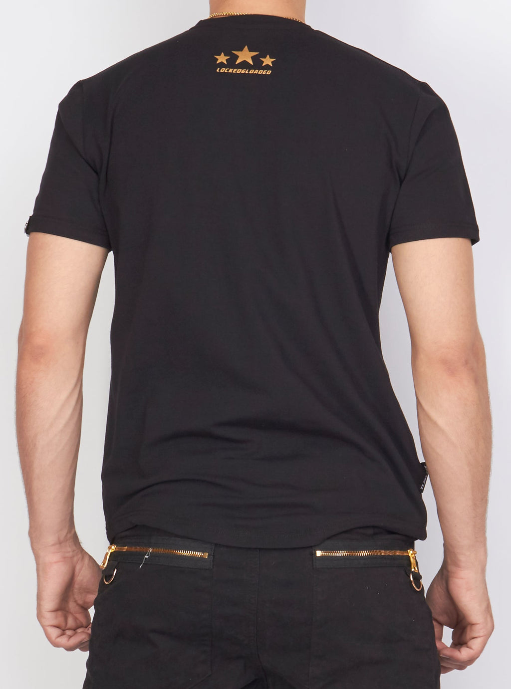 LNL T-Shirt - Target - Black And Gold