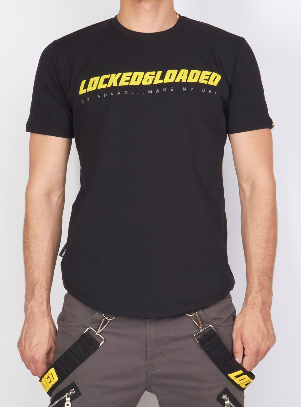 LNL T-Shirt - L&L - Black And Yellow