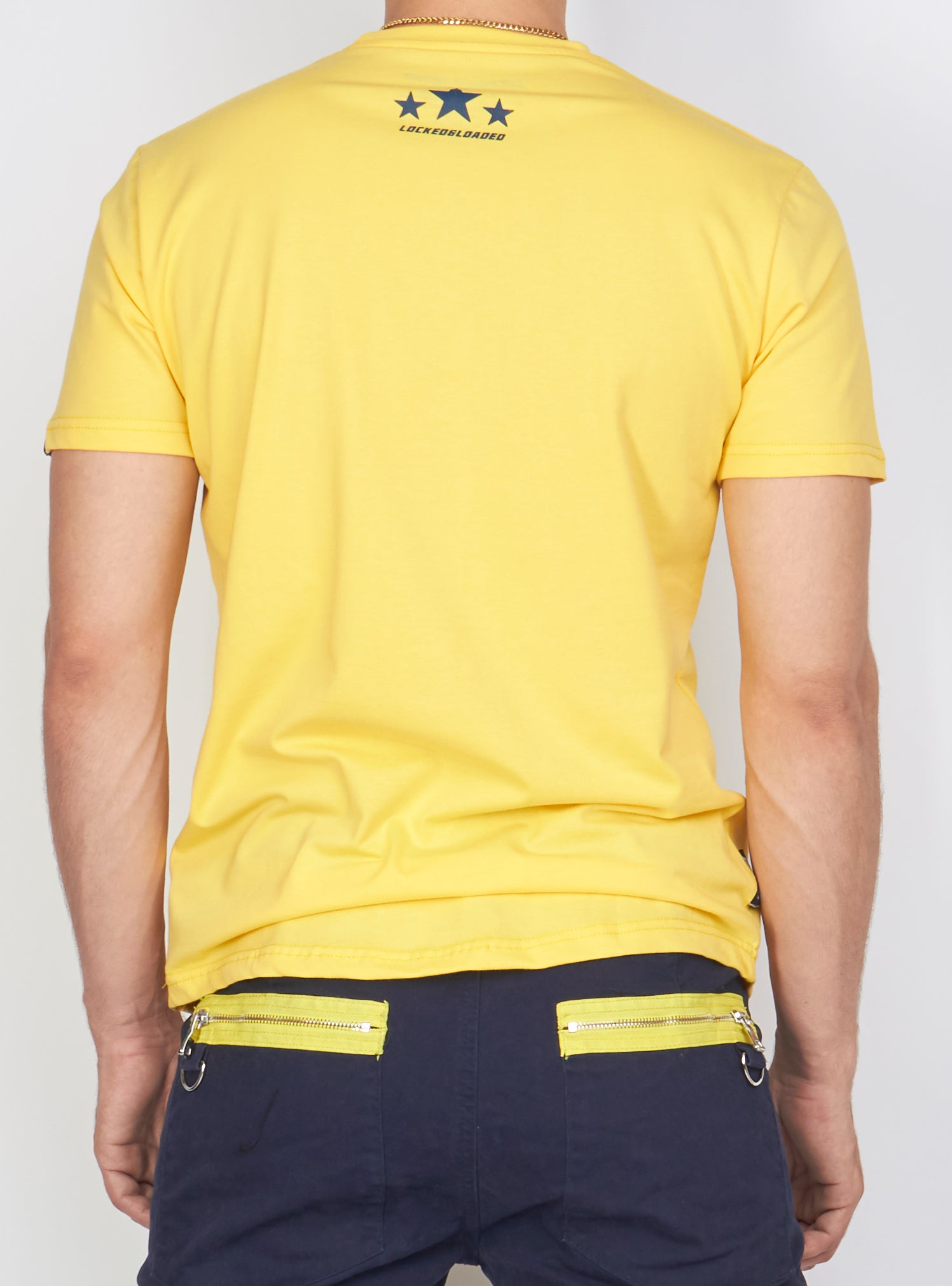 LNL T-Shirt - L&L - Yellow And Navy