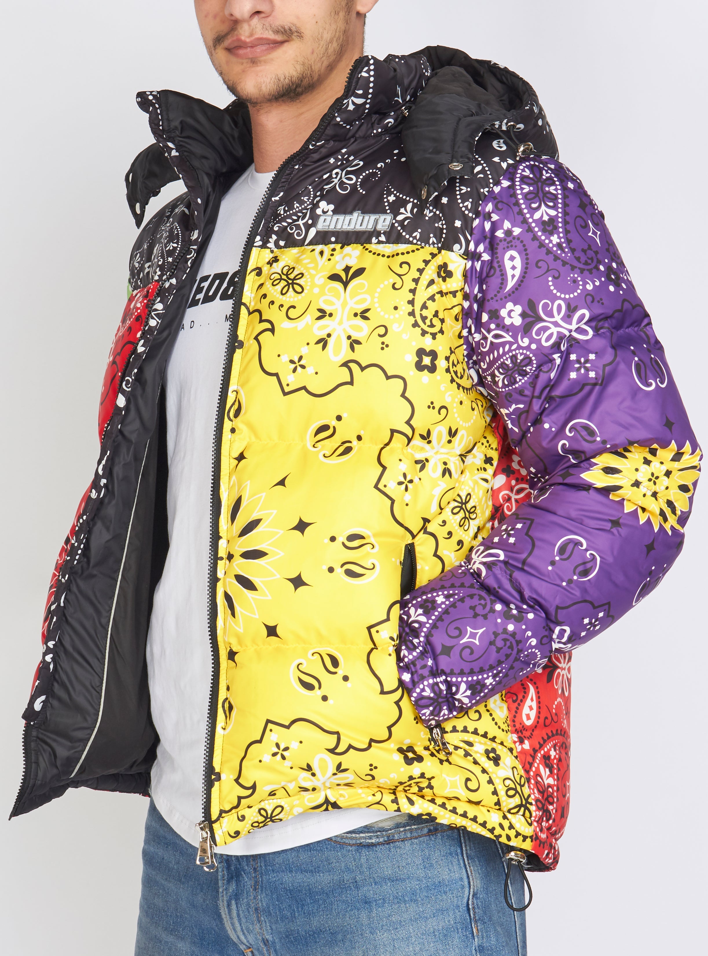 Endure Jacket - Puffer Bandana - Multi - 7015