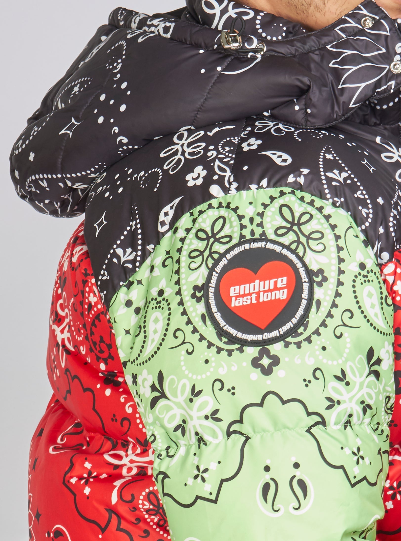 Endure Jacket - Puffer Bandana - Multi - 7015