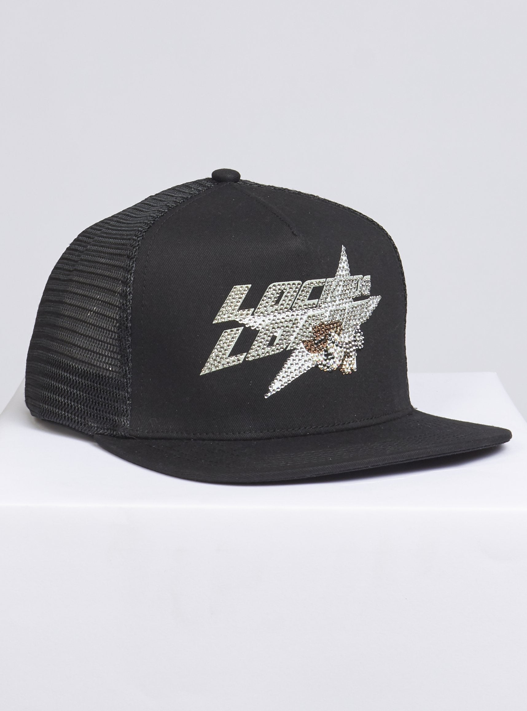LNL Snapback - Heavy Hitta - Silver and White on Black - 204