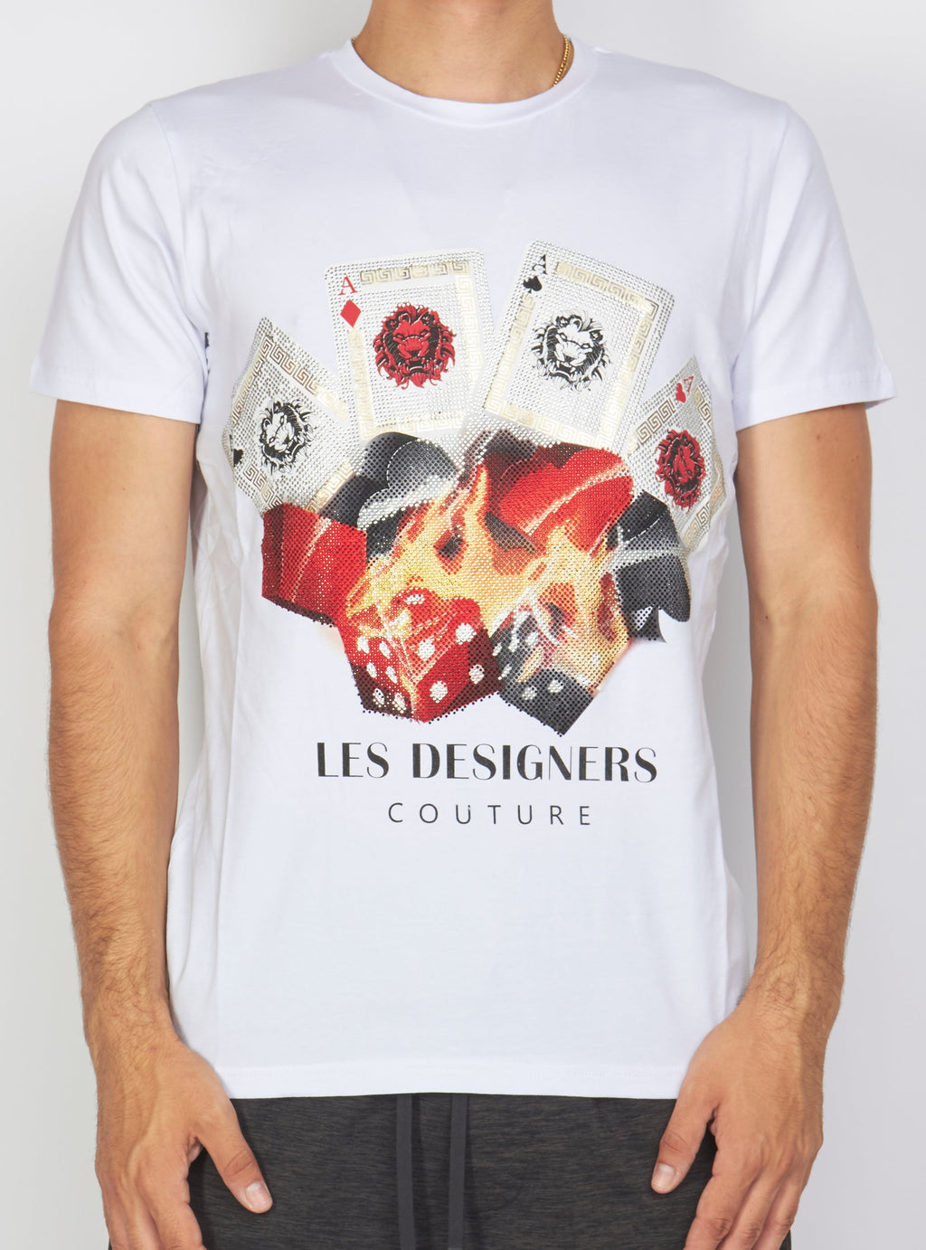 Buyer's Choice T-Shirt - Cards - White - 3289 01