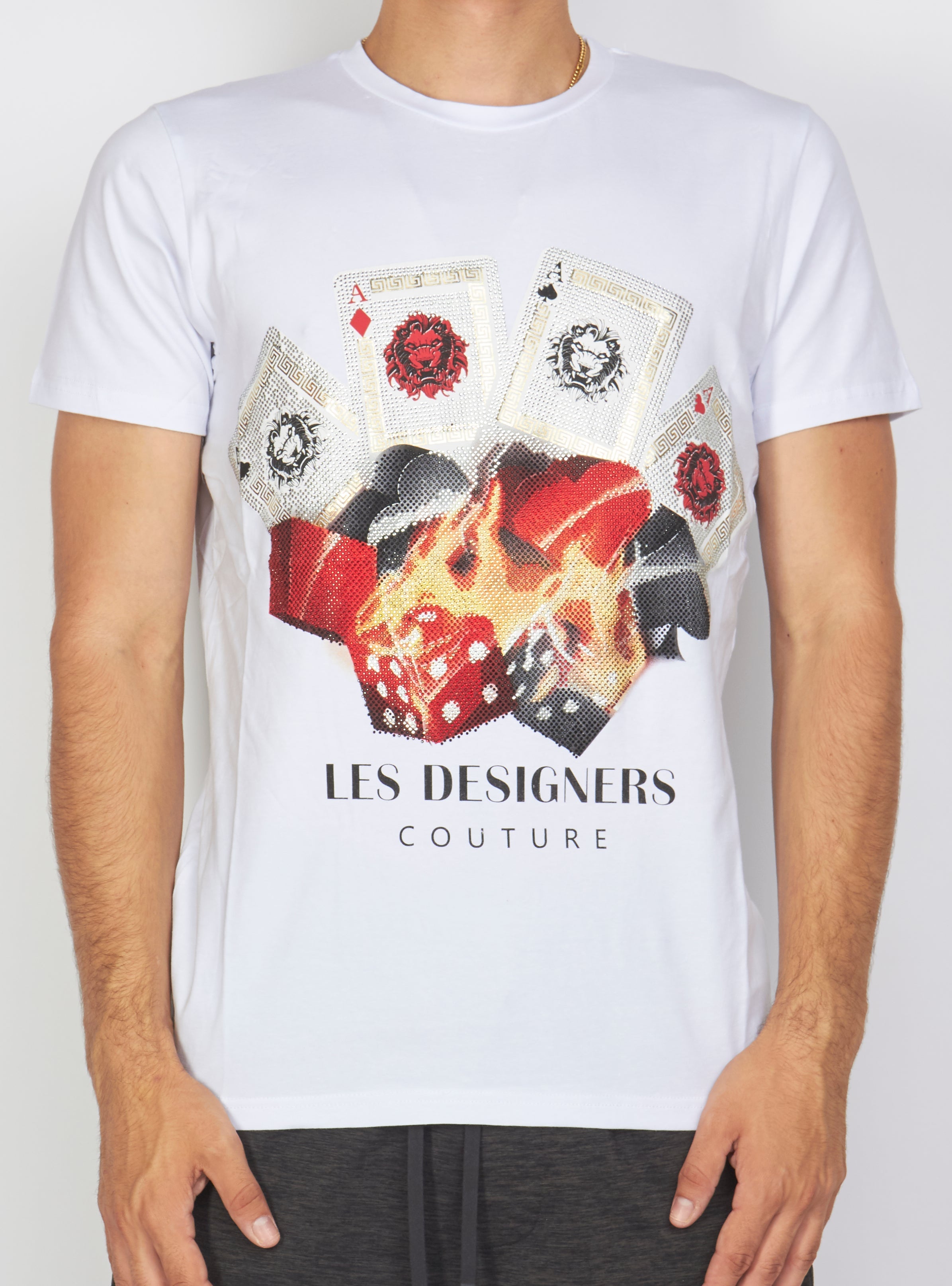 Buyer's Choice T-Shirt - Cards - White - 3289 01