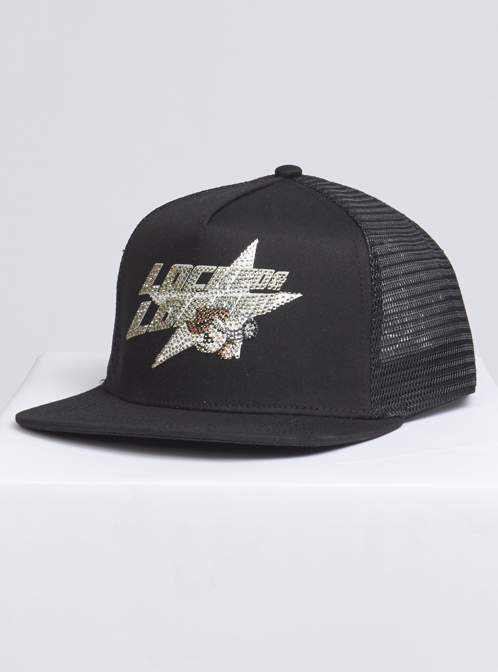 LNL Snapback - Heavy Hitta - Silver and White on Black - 204