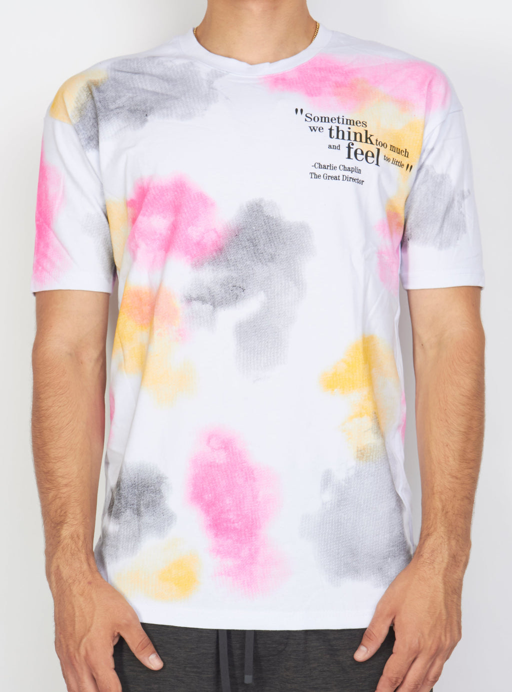 Buyer's Choice T-Shirt - Charlie Chaplin - White - 21-Y139