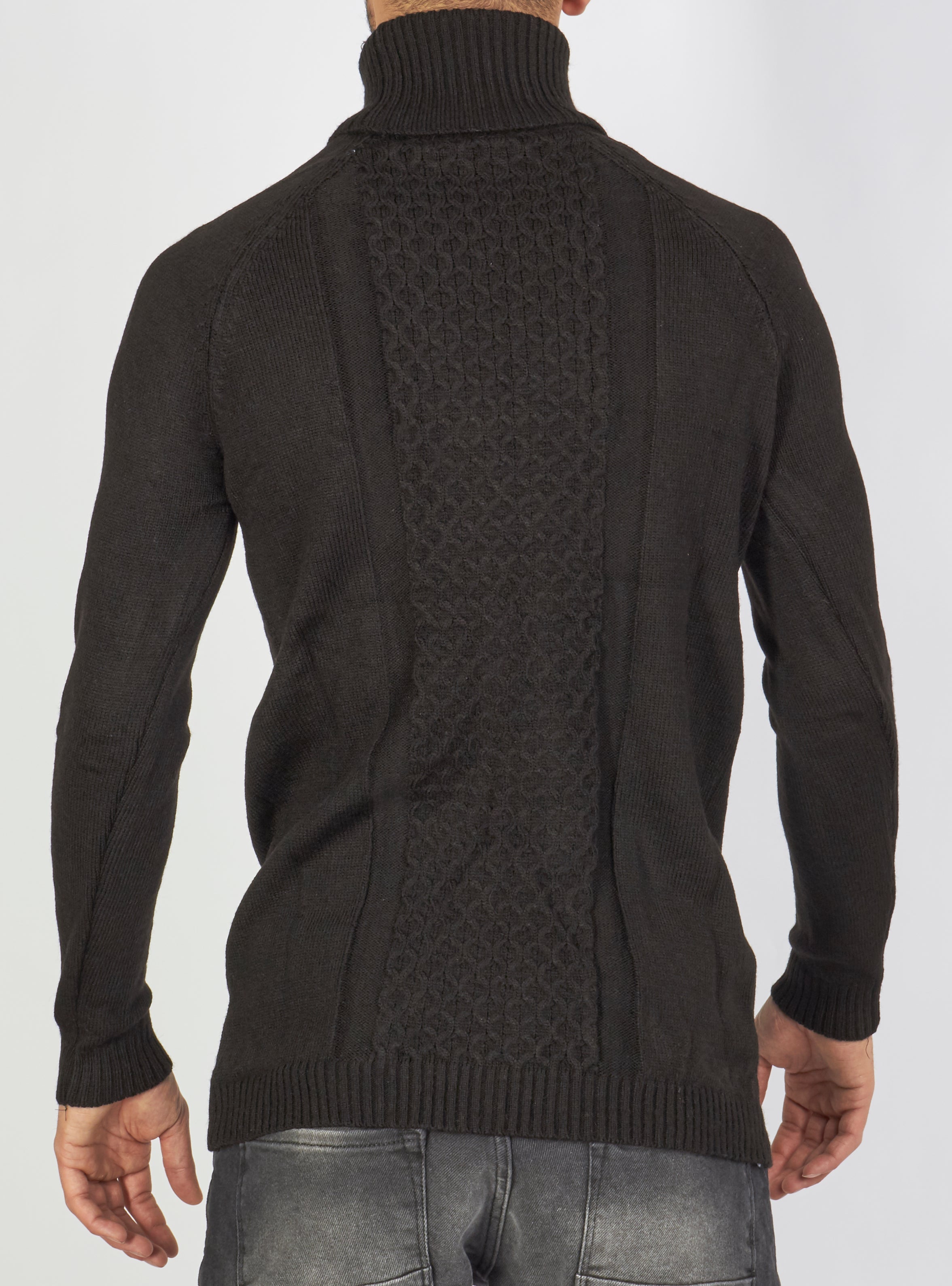 Buyer's Choice Turtleneck - Knit - Black - T3765