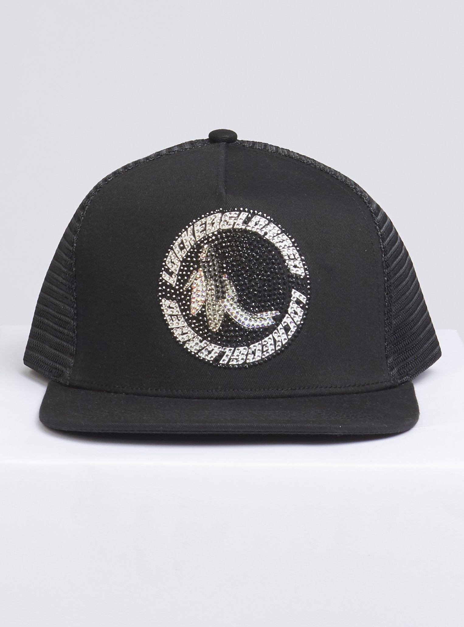 LNL Snapback - B. Clip - Grey and Silver on Black - 100