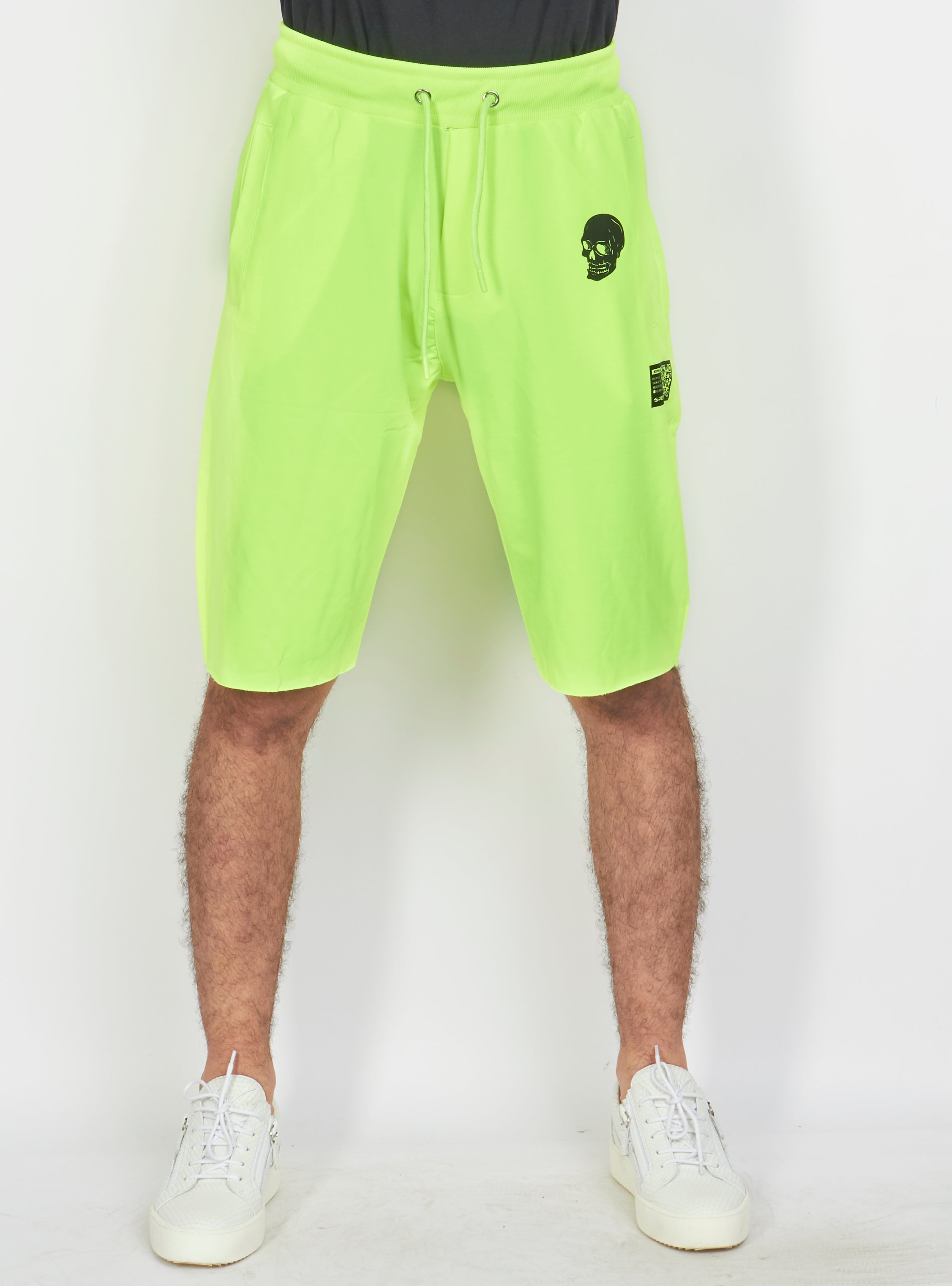 Buyer's Choice Shorts - Skull - Neon - 9064