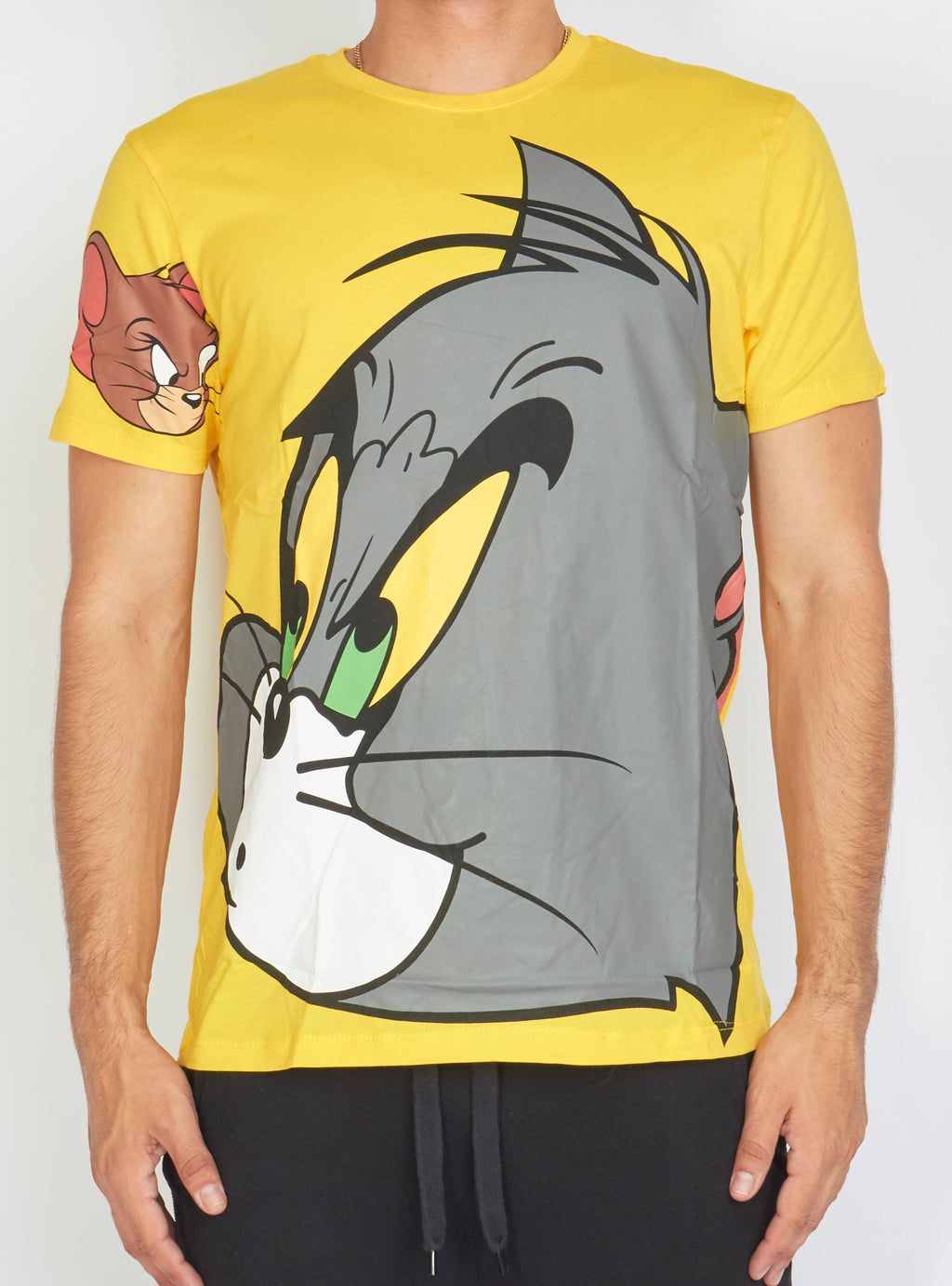 Buyer's Choice T-Shirt - Tom and Jerry - Yellow - KA 7909