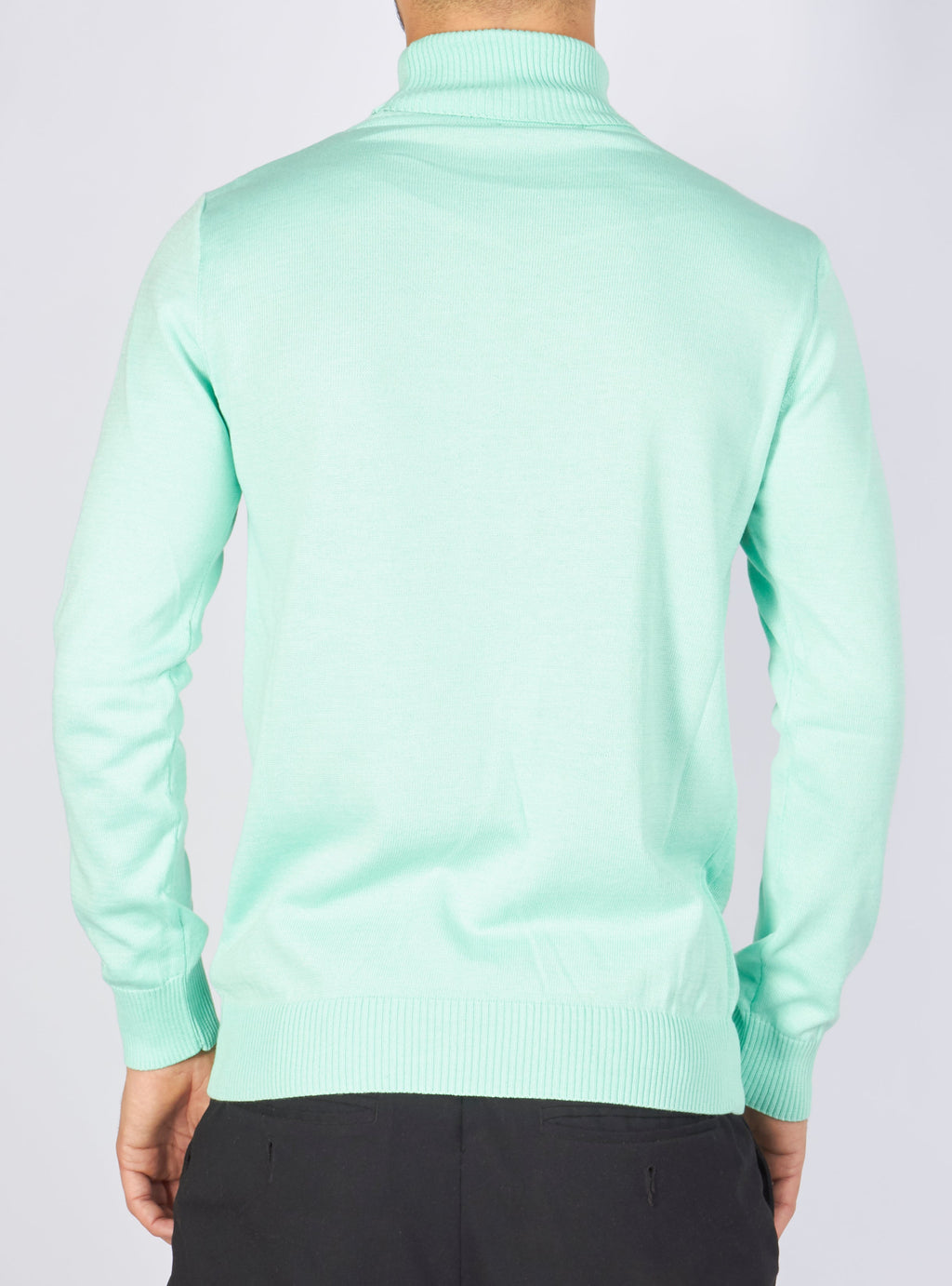 Buyer's Choice Sweater - Turtleneck Knit - Mint - T3409