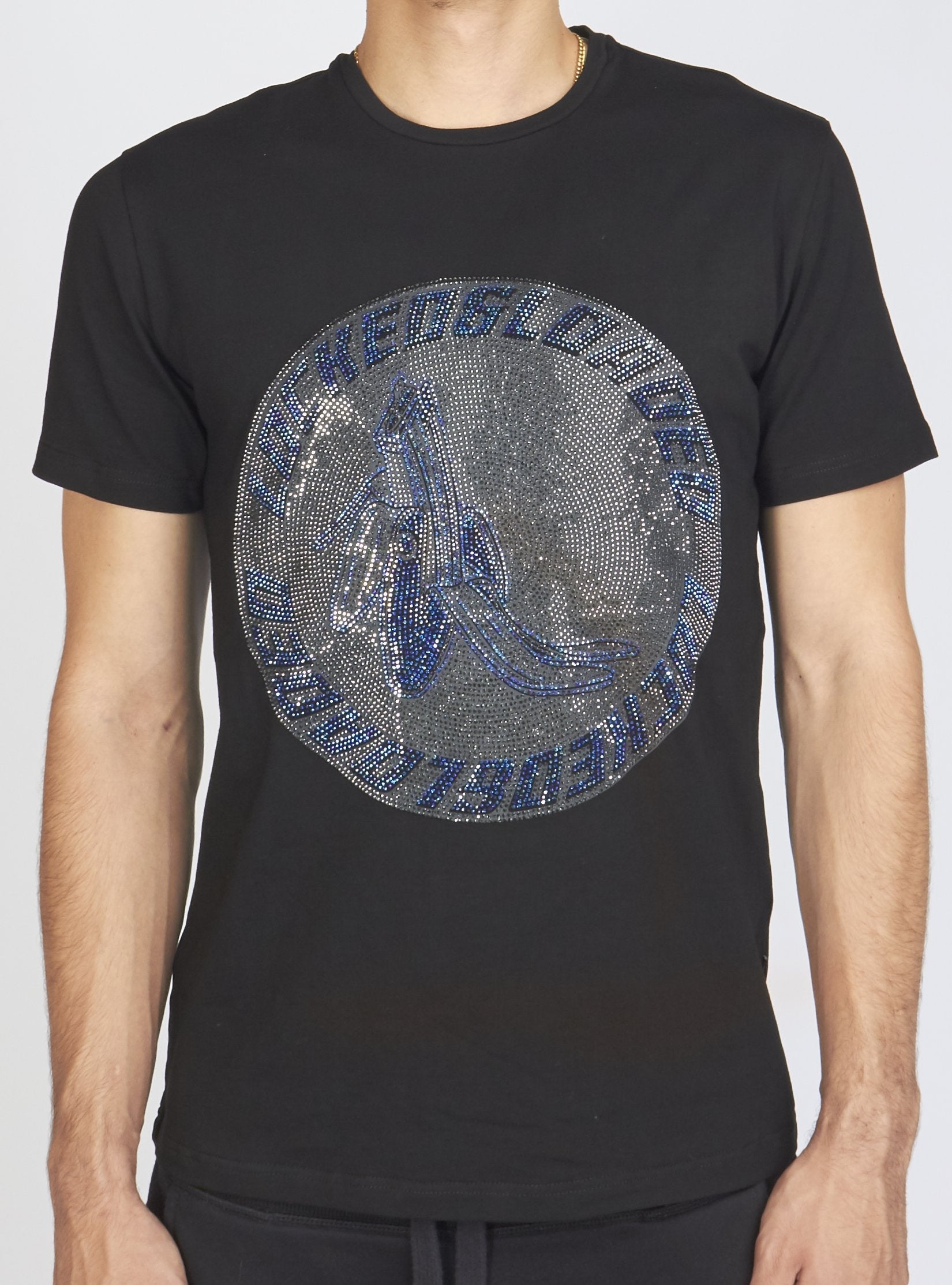 LNL T-shirt - B.Clip - Black And AB On Black - LLBCRT0925103