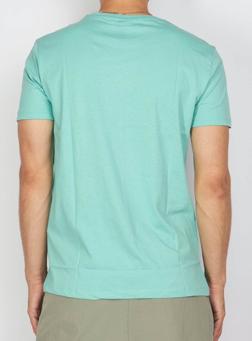 Buyer's Choice T-Shirt - Skeleton Graffiti - Aqua - ST 7503