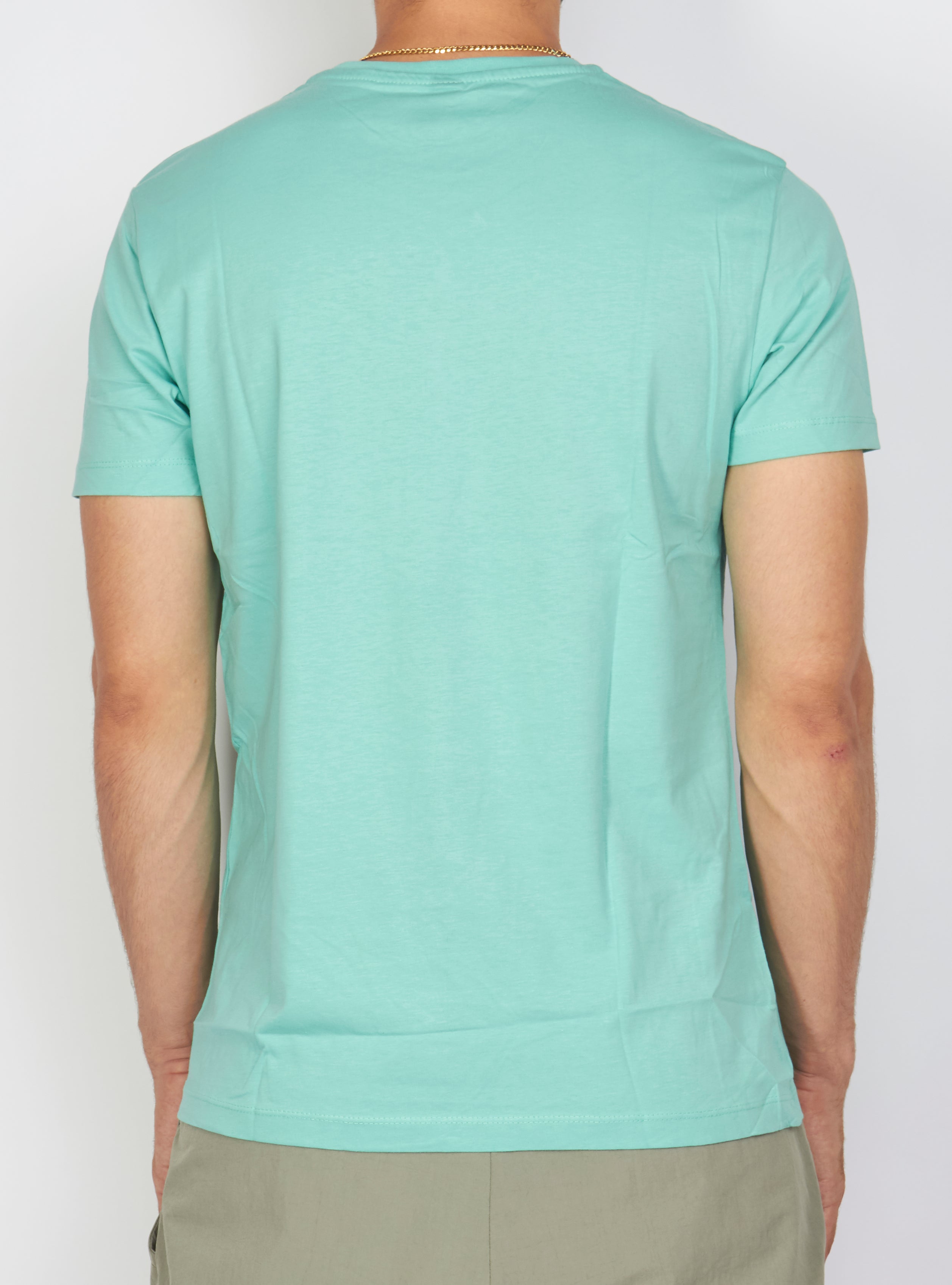 Buyer's Choice T-Shirt - Stop Art - Aqua - ST 7535