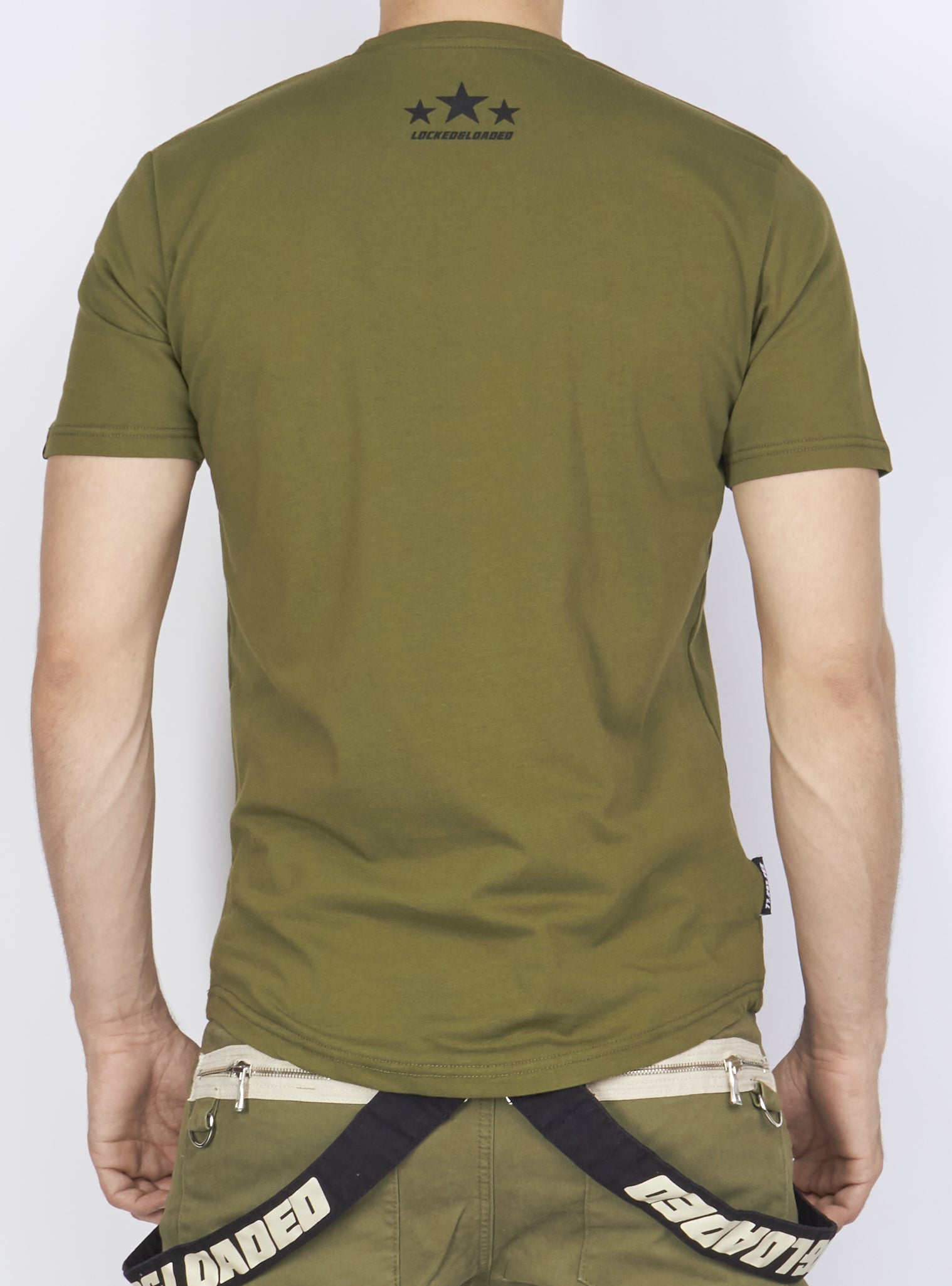 LNL T-Shirt - L&L - Olive And Black