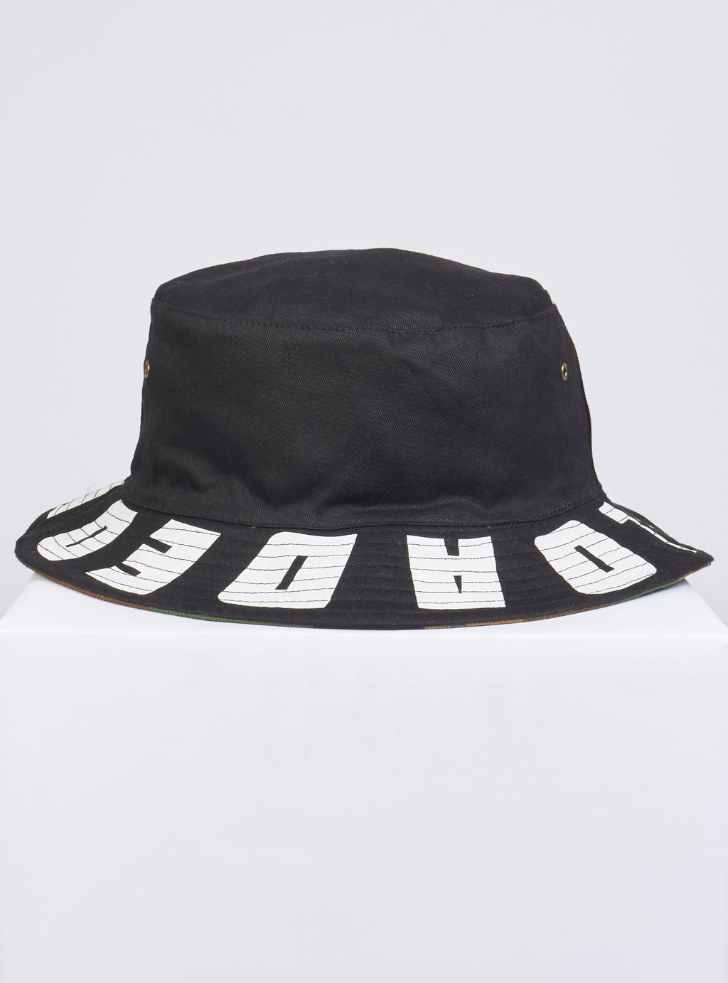 LNL Bucket Hat - Reversible - Camo and Black - LLRBH621100